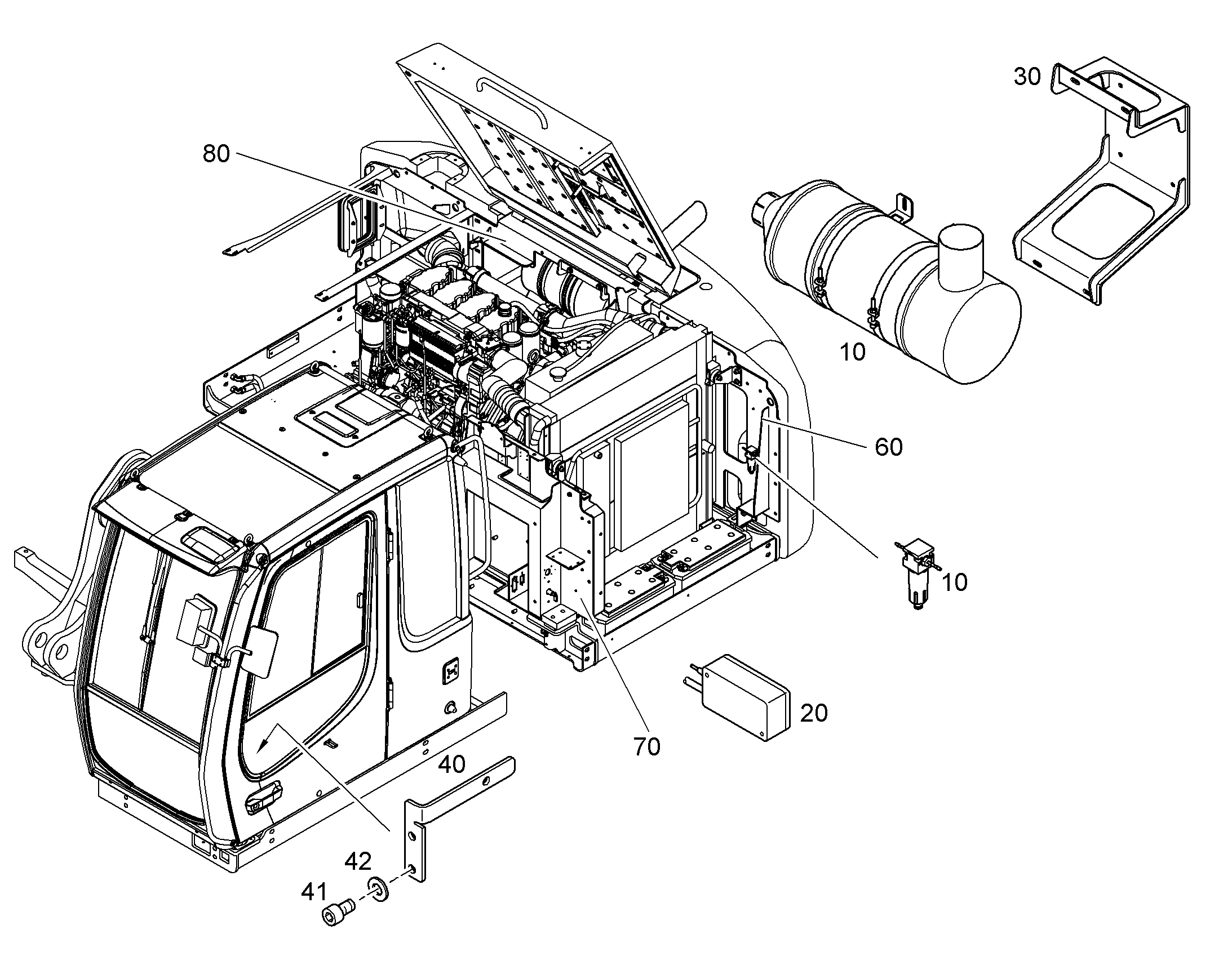 ДЕРЖАТЕЛЬ 10088634 LIEBHERR