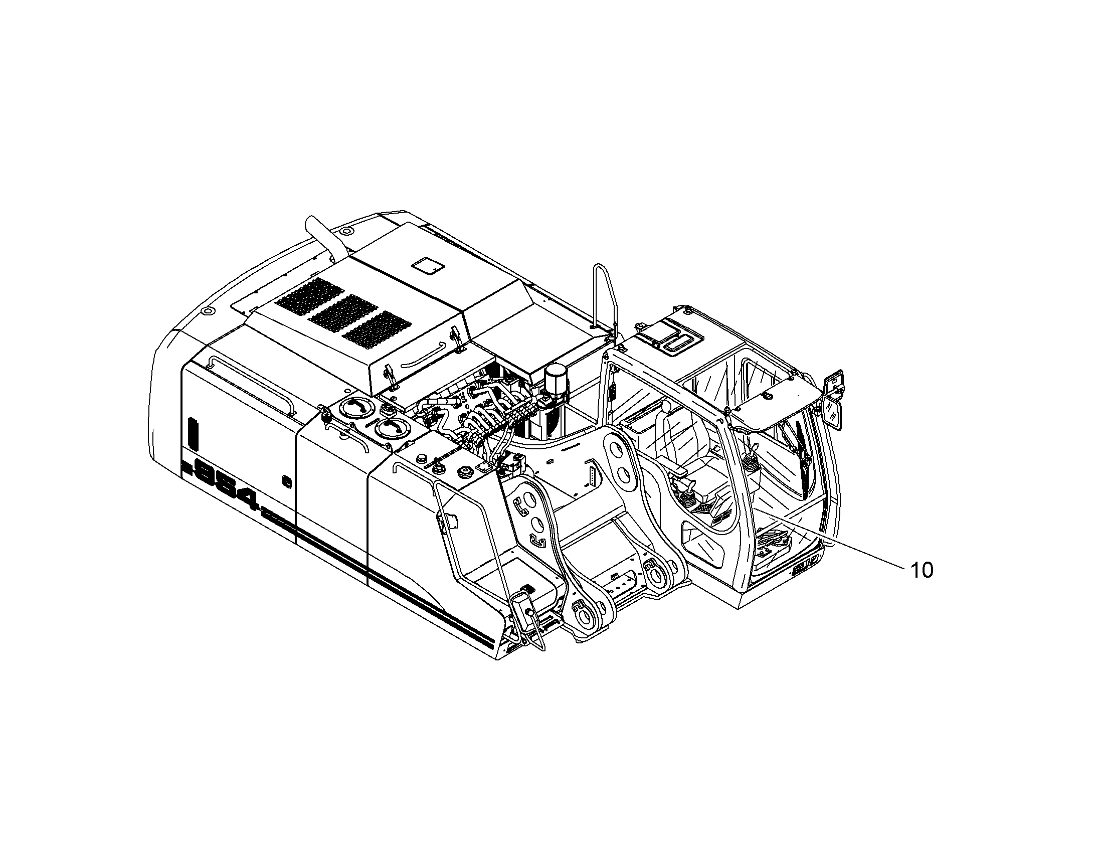 ВИДЕОНАБЛЮДЕНИЕ 10088116 LIEBHERR