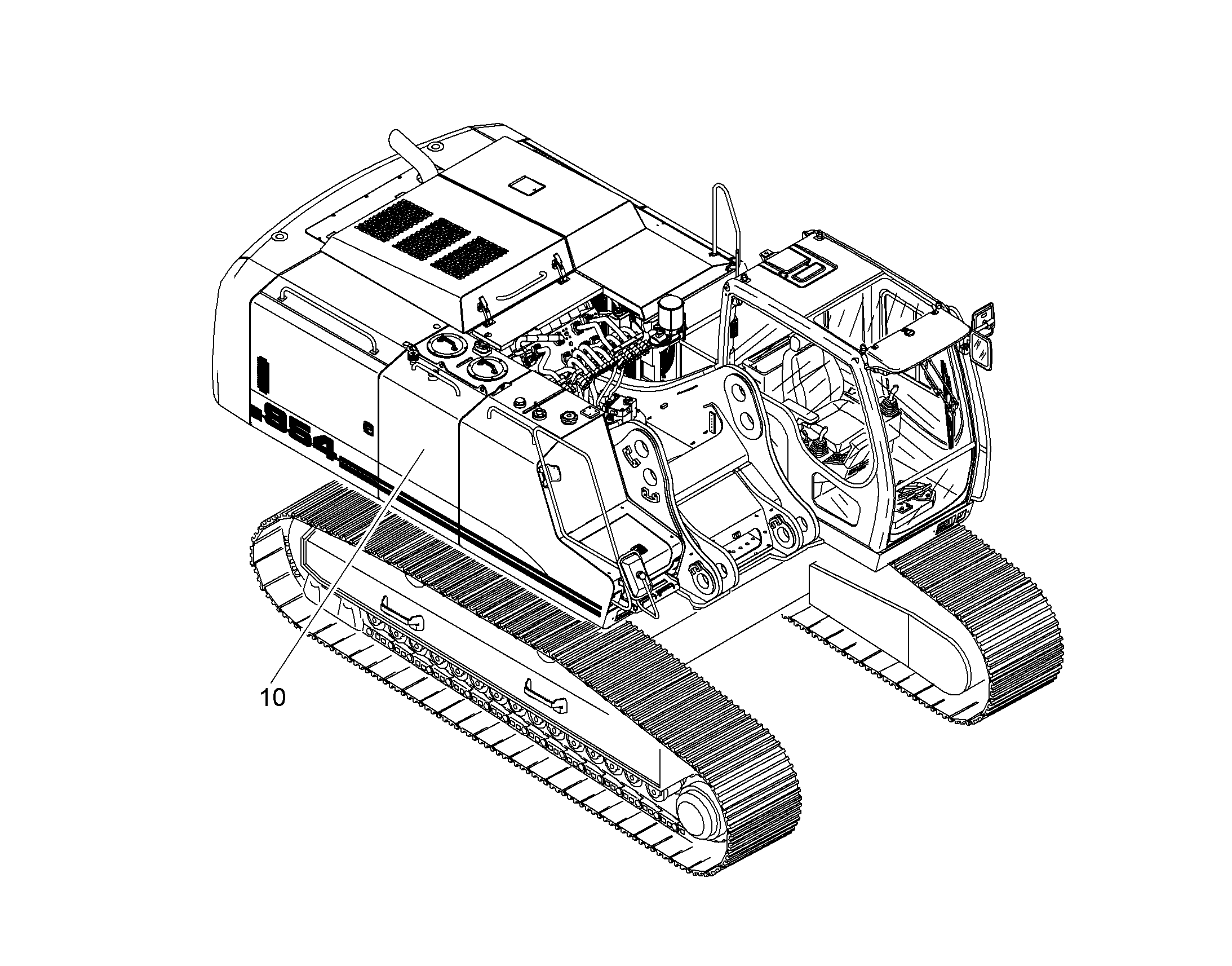 ЗАПОЛНЕНИЕ МАСЛОМ SAE 10093279 LIEBHERR