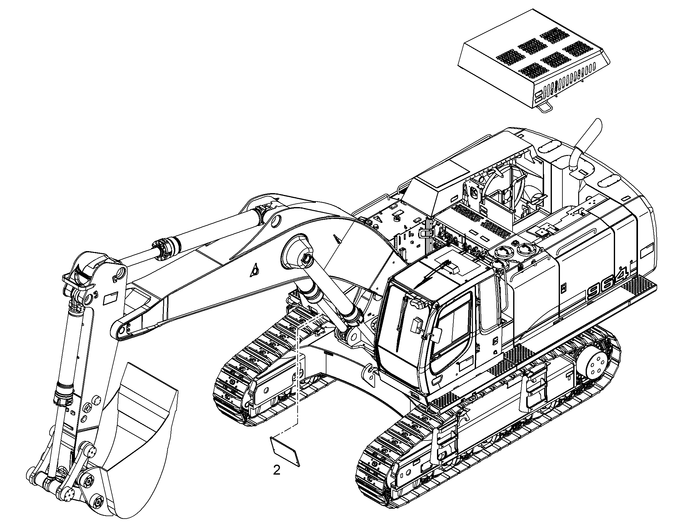ТАБЛИЧКИ АМЕРИКА 10088269 LIEBHERR