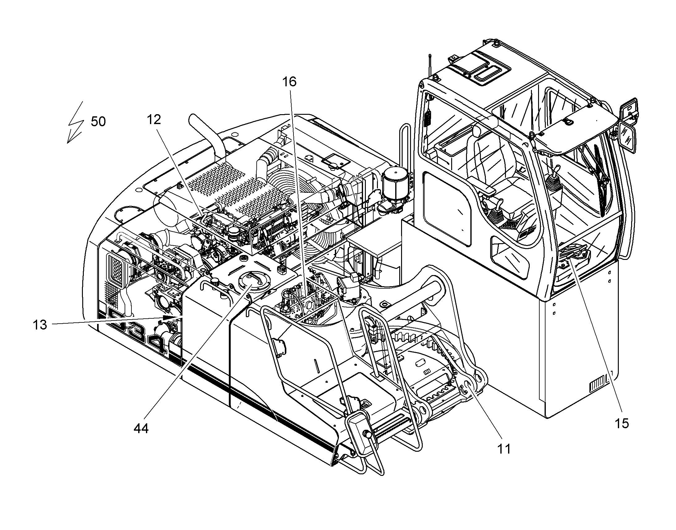 ПЕРЕОБОРУД. ПОВОР. ПЛАТФОРМЫ 10367052 LIEBHERR