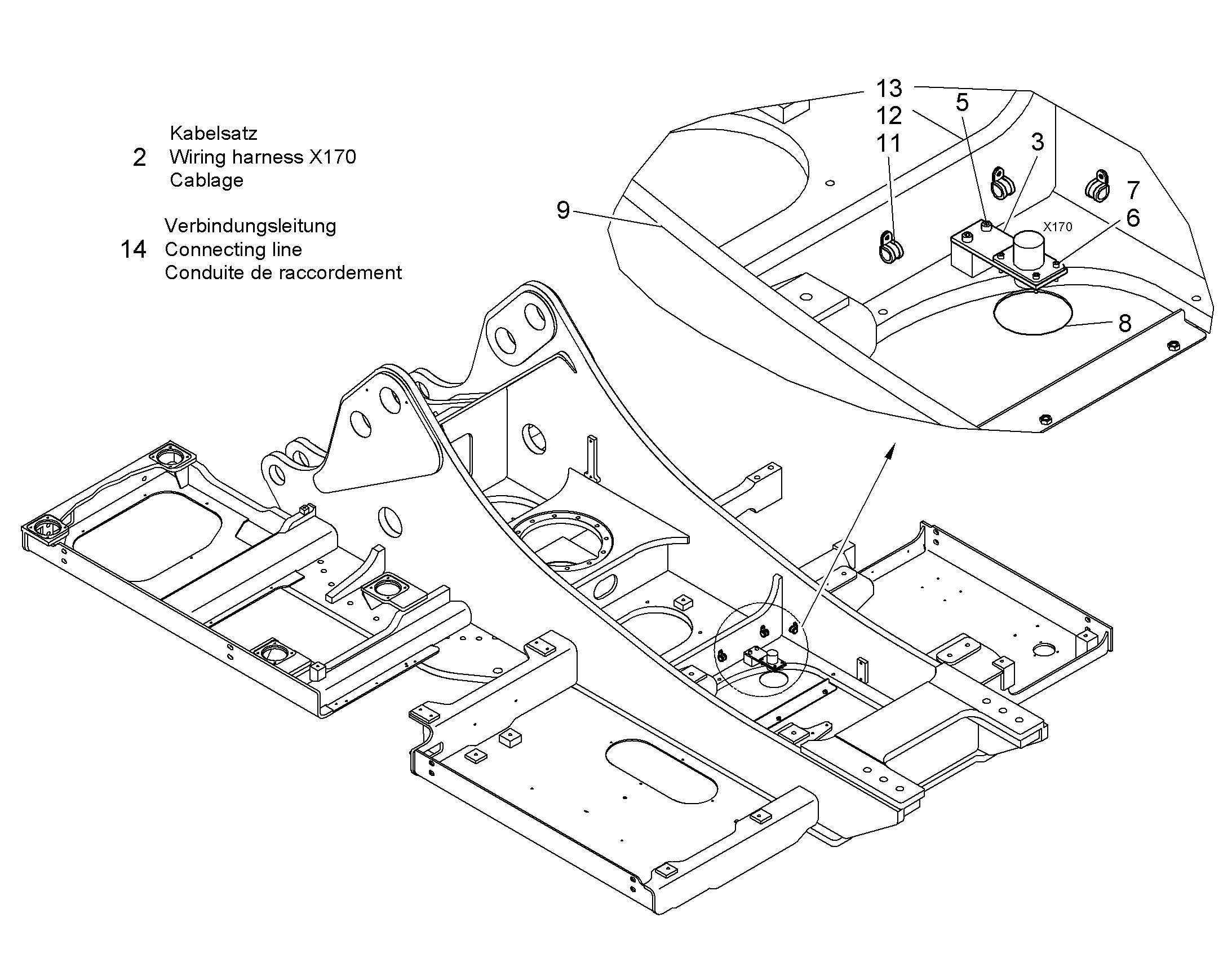 ПЕРЕОБОРУД. ПОВОР. ПЛАТФОРМЫ 10366365 LIEBHERR