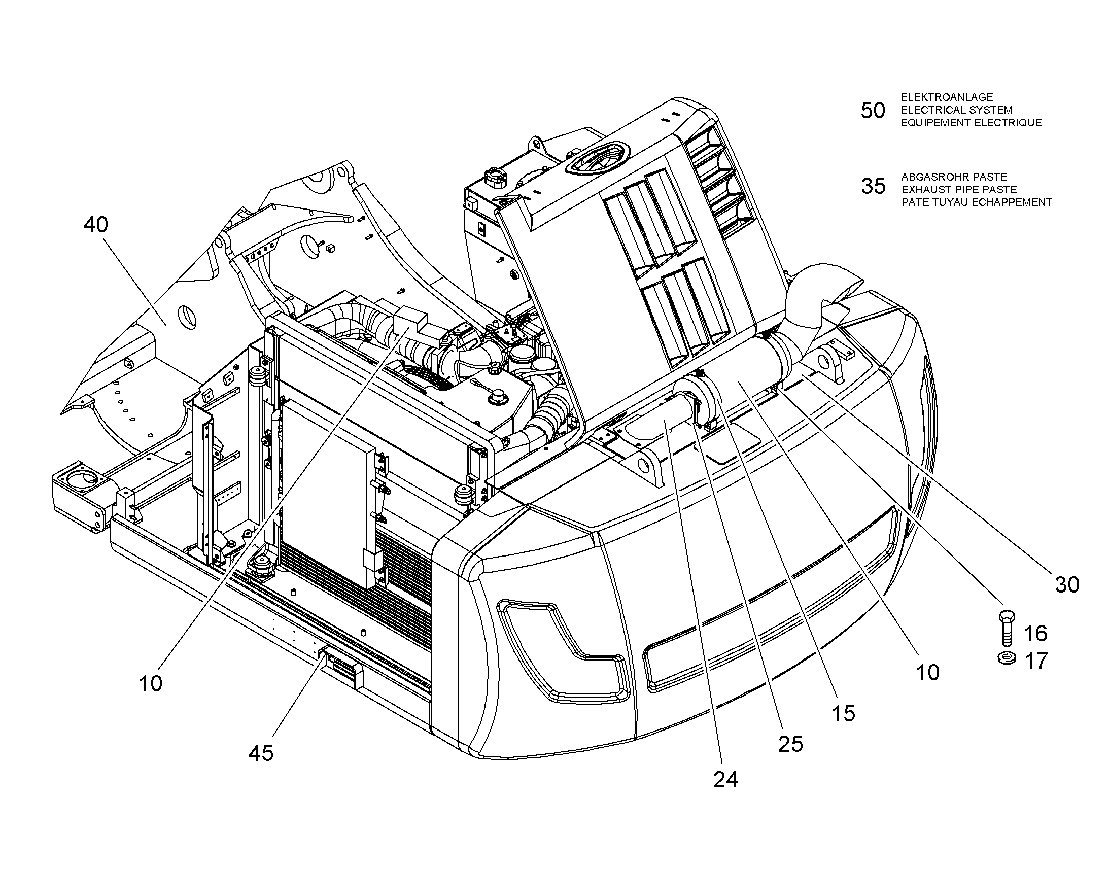 ПЕРЕОБОРУД. ПОВОР. ПЛАТФОРМЫ 10368733 LIEBHERR