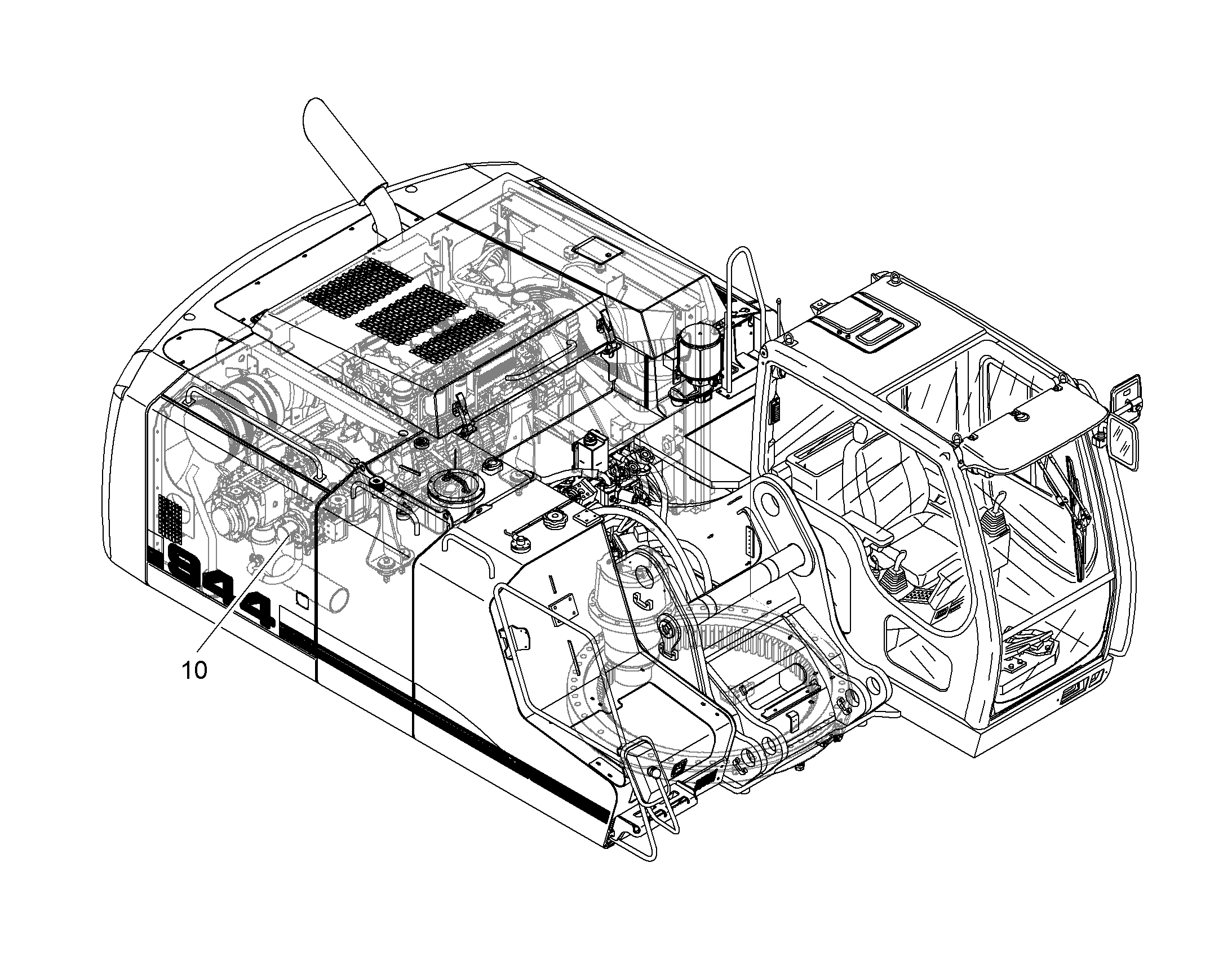 ШЛАНГИ ПАРОВЫЕ 10370362 LIEBHERR