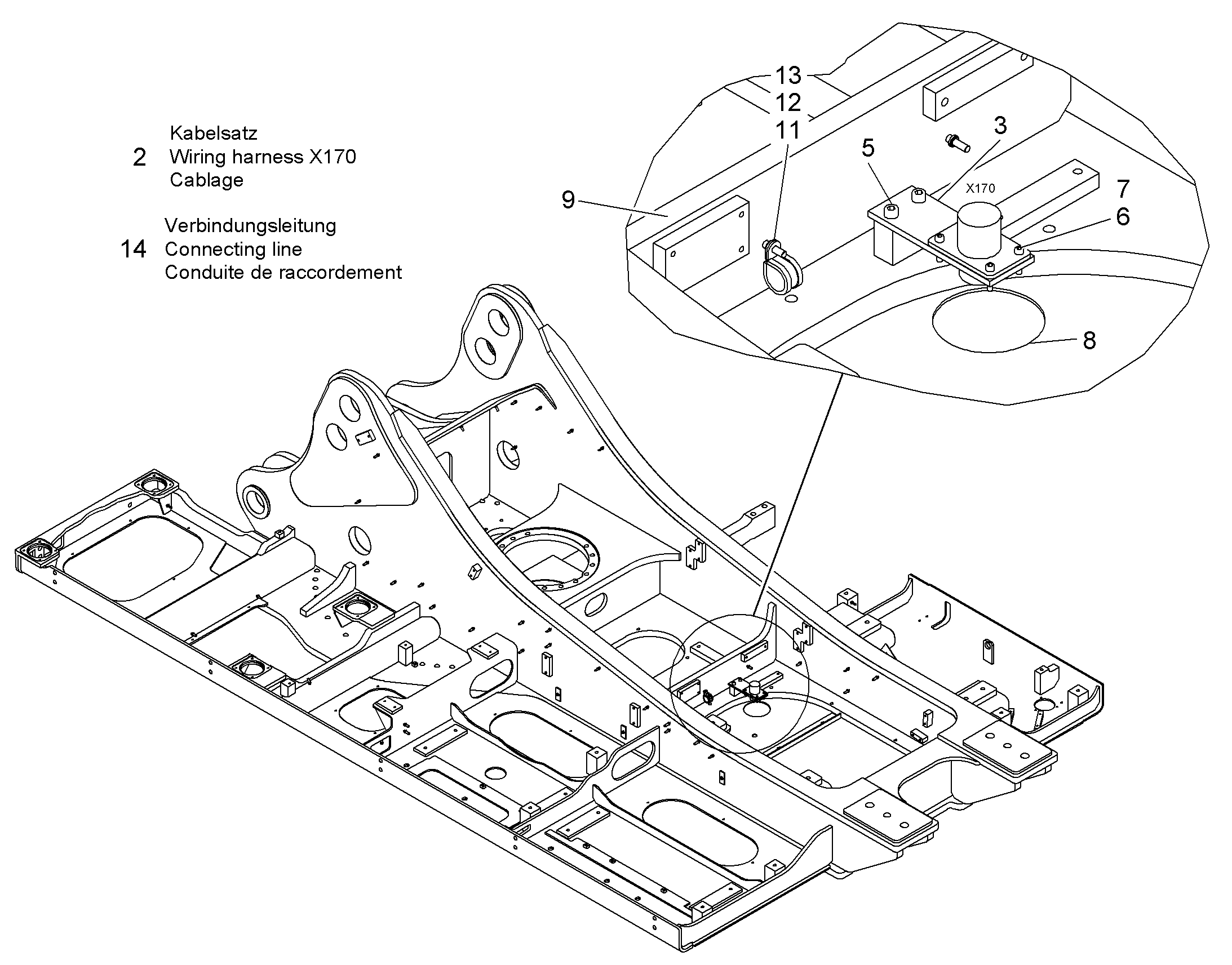 ПЕРЕОБОРУД. ПОВОР. ПЛАТФОРМЫ 10079286 LIEBHERR