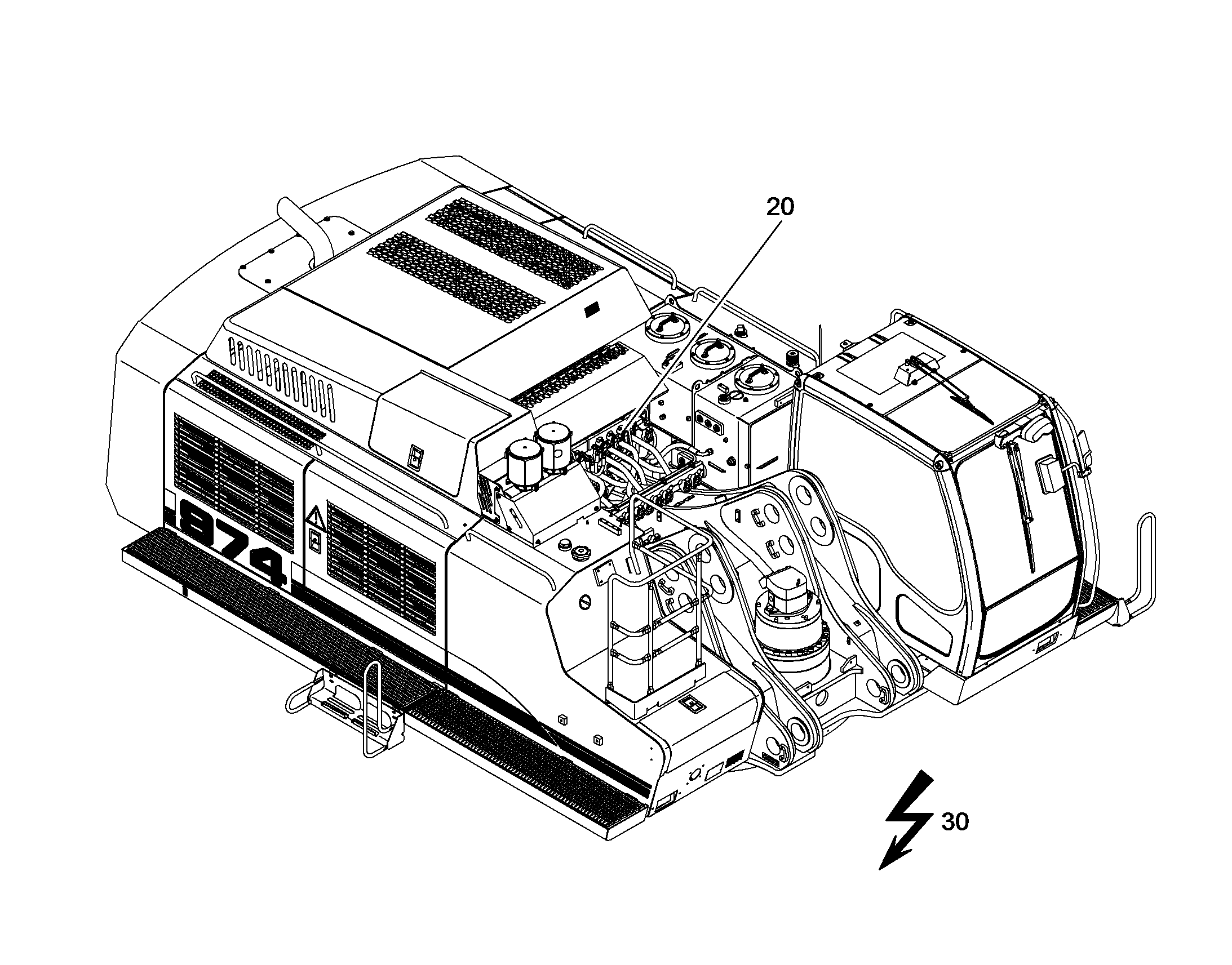 ПЛАВ.ПОЛОЖ.ПОДЪЕМН.ЦИЛ.И РУК. 10368526 LIEBHERR