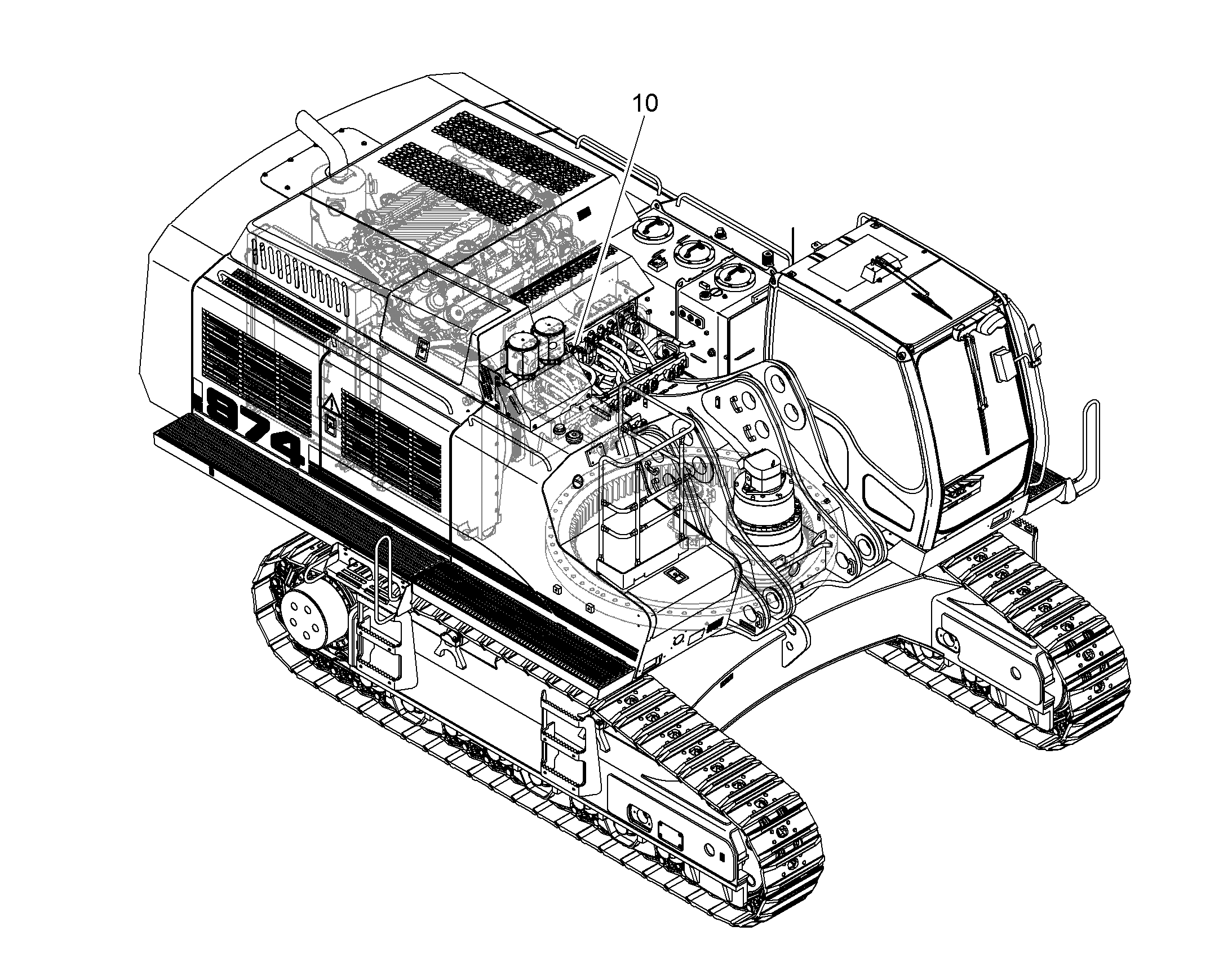 ДОПОЛНЕНИЕ-ДЛЯ ОХЛАЖДЕНИЯ 10840649 LIEBHERR
