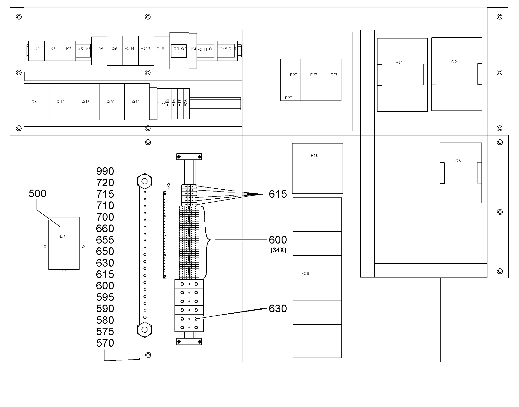 УГЛОВОЙ ПРОФИЛЬ 3X104X200 969991701 LIEBHERR