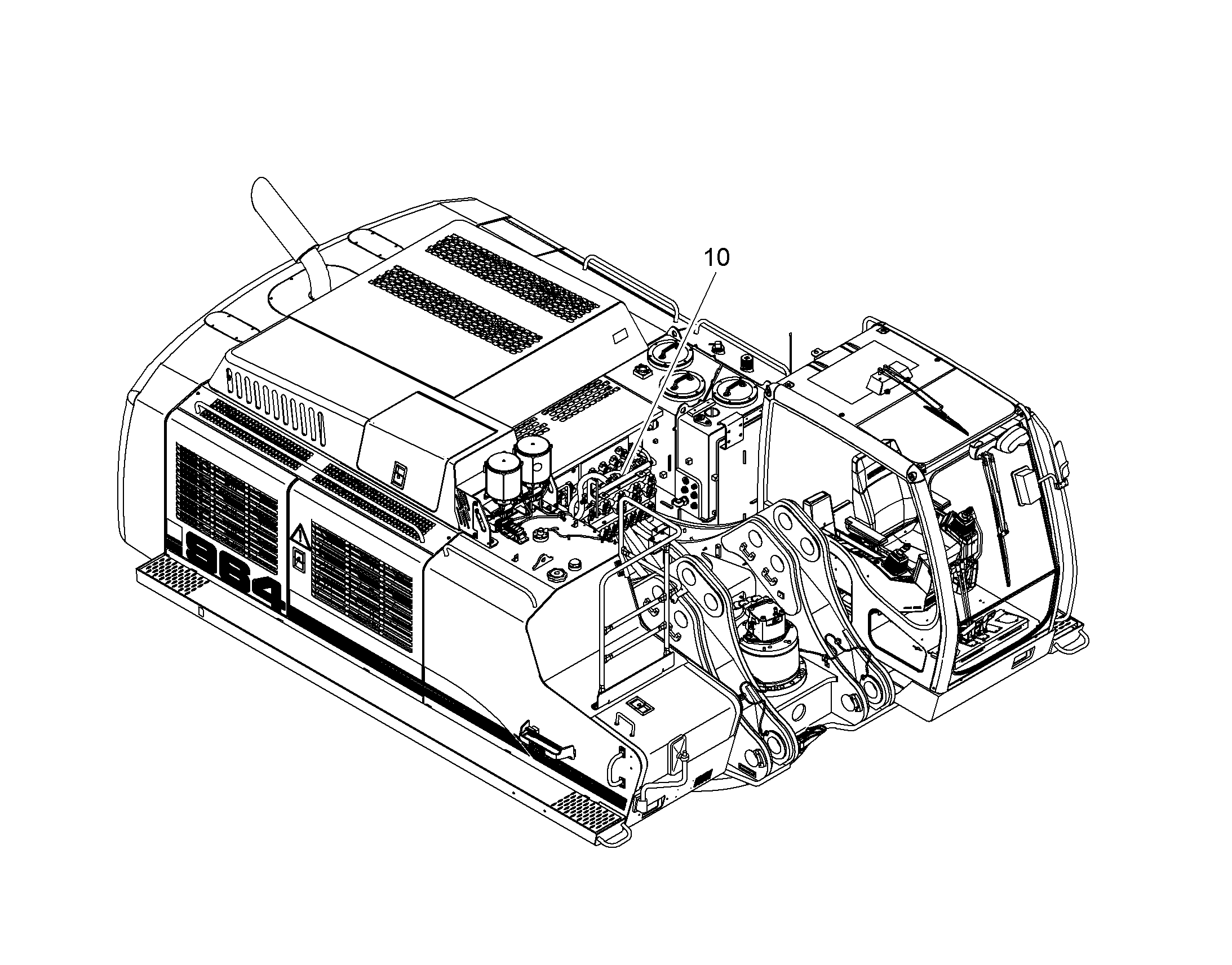 ДОПОЛНЕНИЕ-В ШАССИ AHS 11 10373553 LIEBHERR