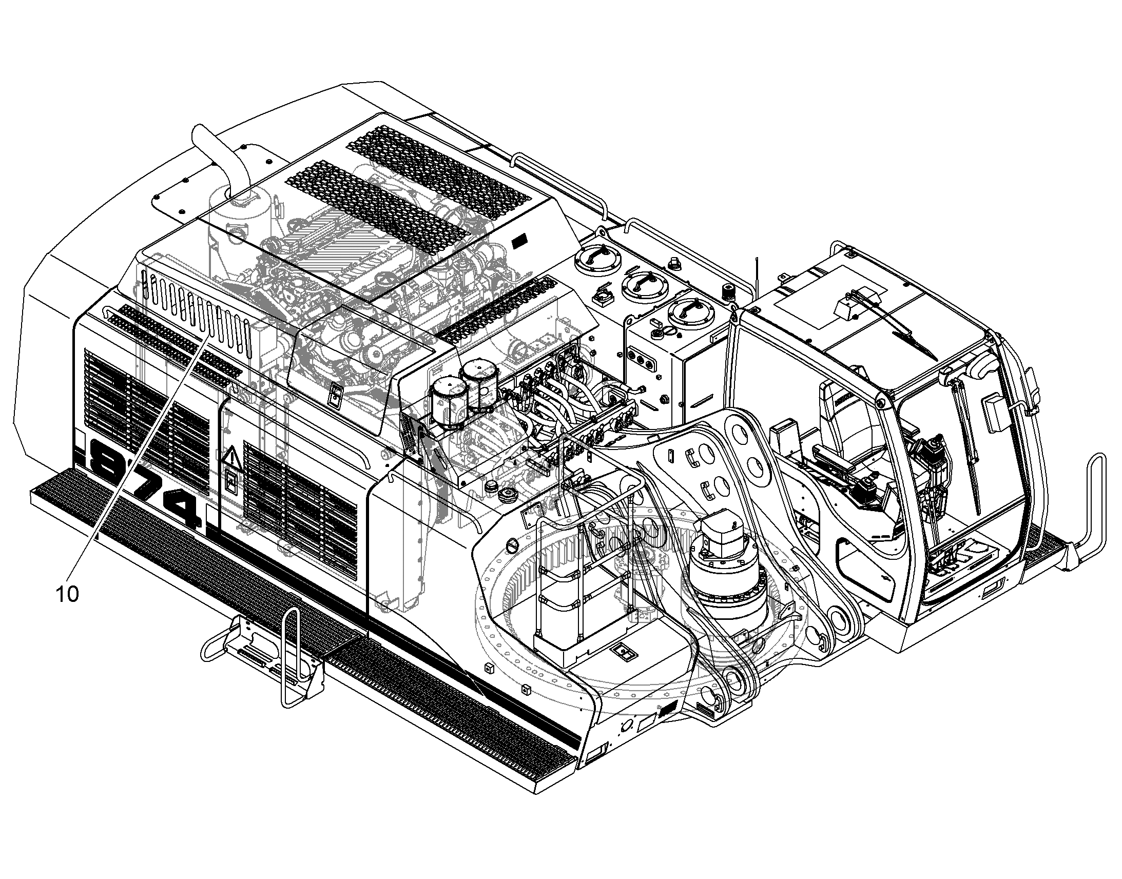 ДОПОЛНЕНИЕ-ВТОРИЧНЫЙ РАДИАТОР 10374429 LIEBHERR