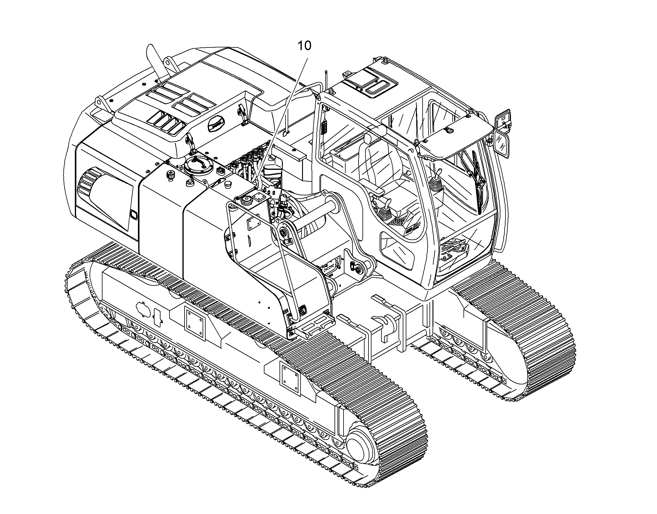 РЕКОНСТРУКЦИЯ - ШАССИ AHS 11 10374519 LIEBHERR