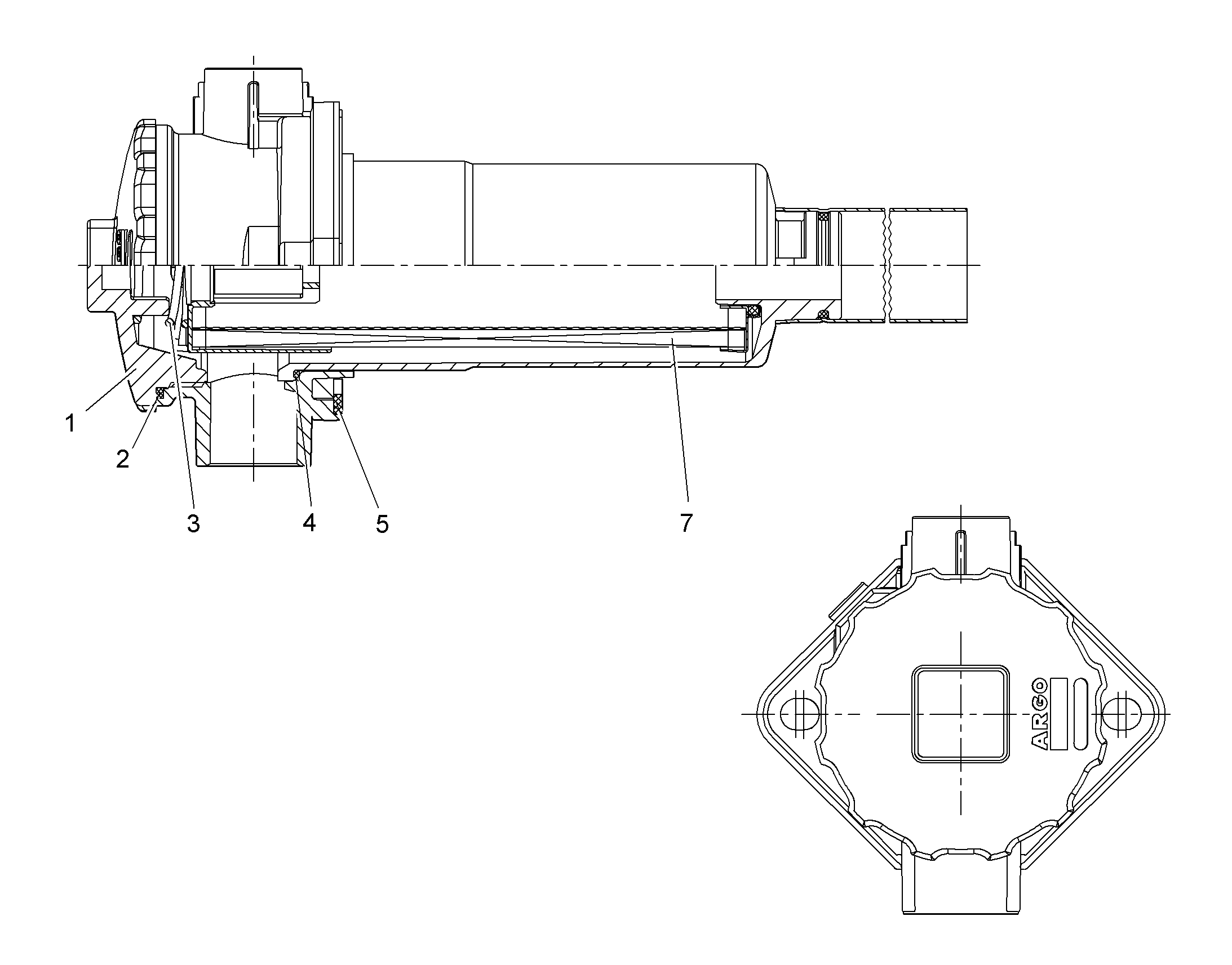 Прижимная пружина 10428383 LIEBHERR