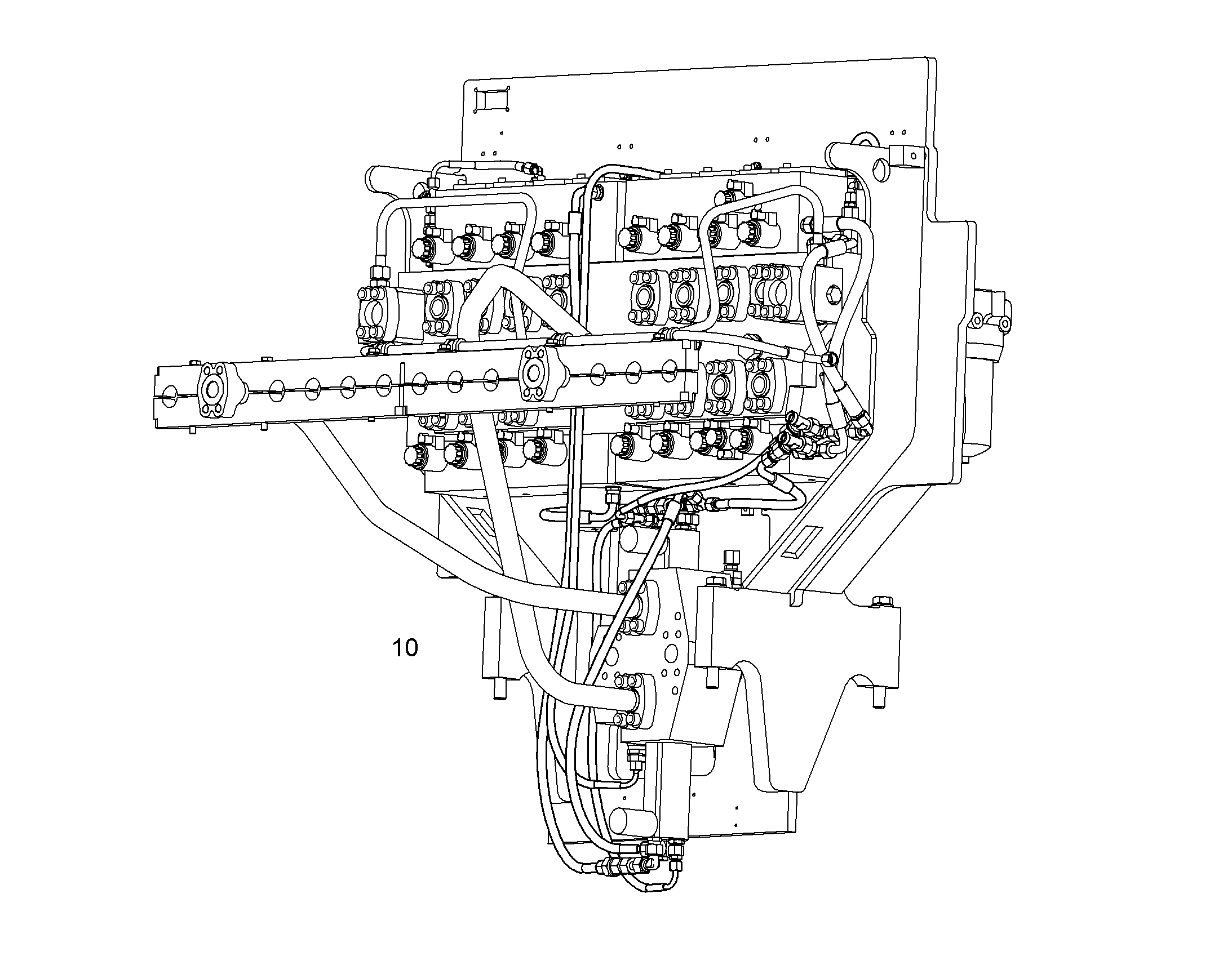 ДОПОЛНЕНИЕ-В ШАССИ AHS 11 10064447 LIEBHERR