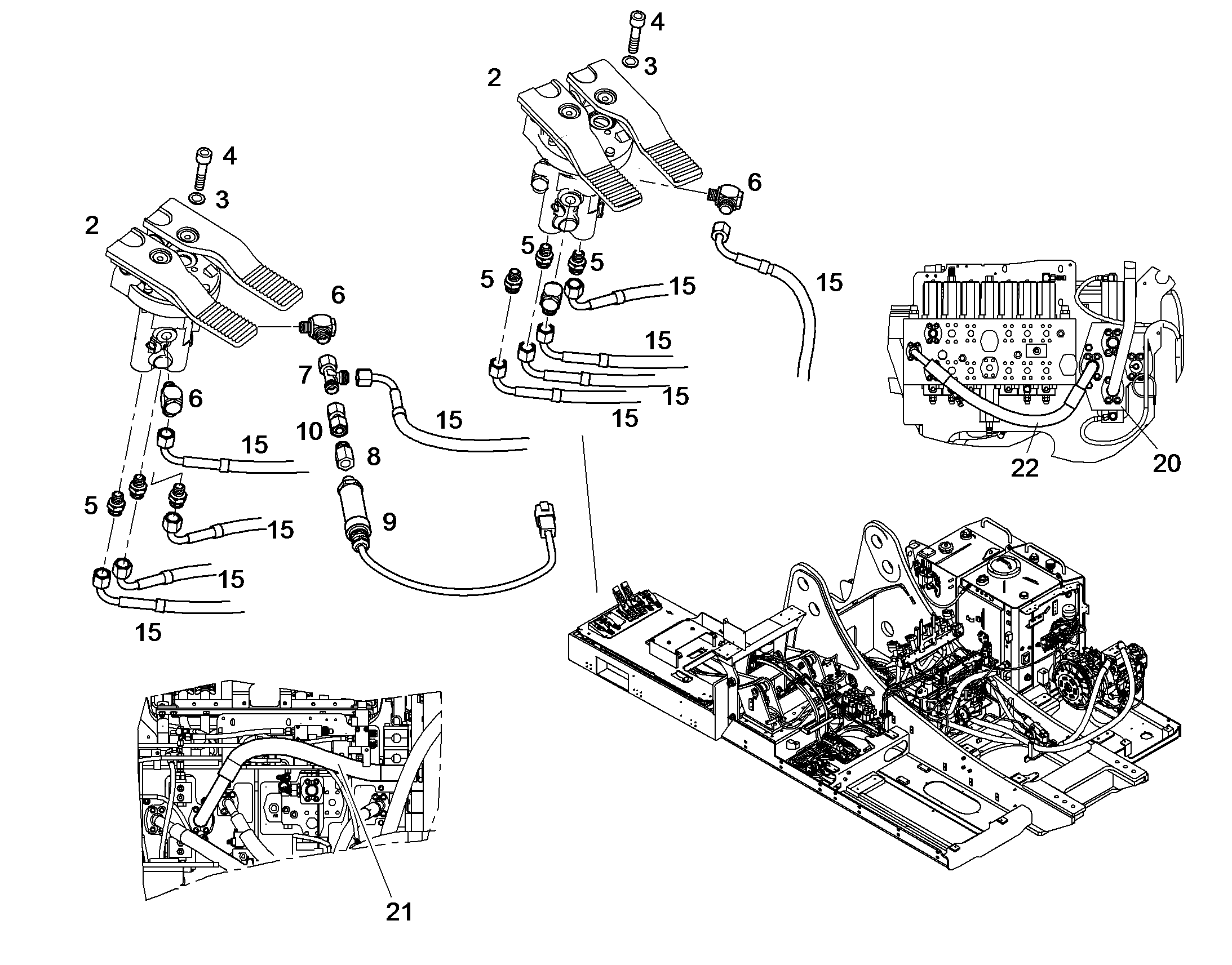 ДООБОРУДОВАНИЕ УПРАВЛЕНИЕ AHS11 10856983 LIEBHERR
