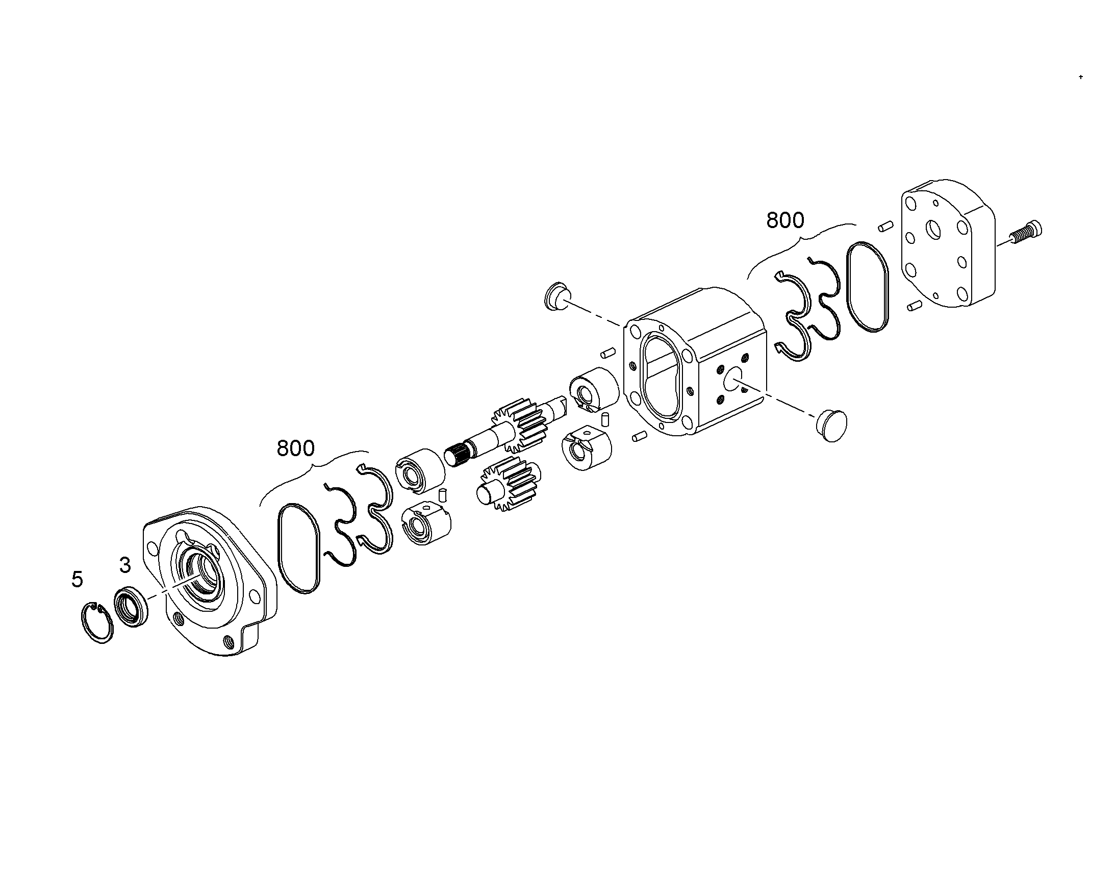 УПЛОТНЕНИЕ ВАЛА 10428086 LIEBHERR