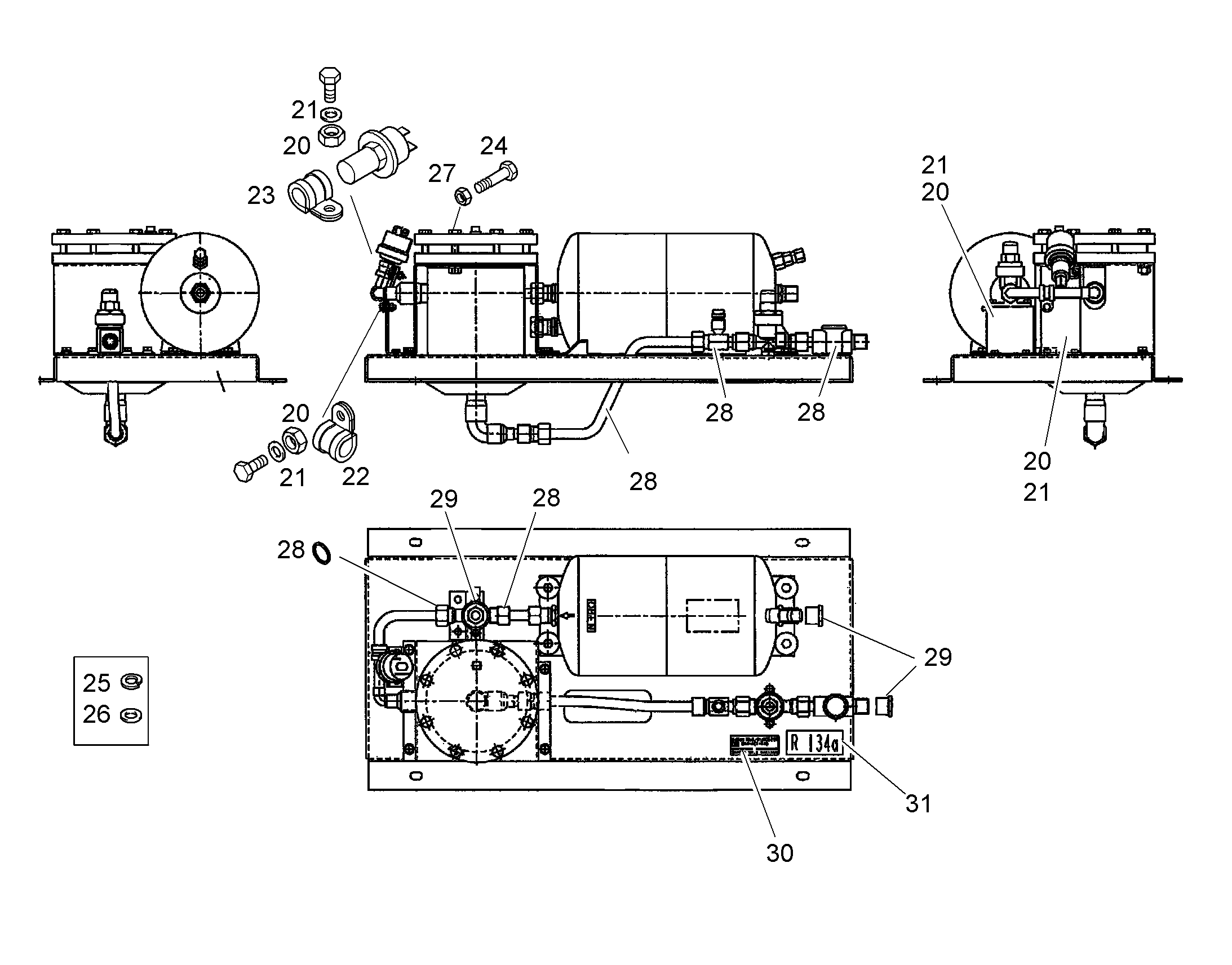 УПЛОТНИТЕЛЬНОЕ КОЛЬЦО 10022059 LIEBHERR