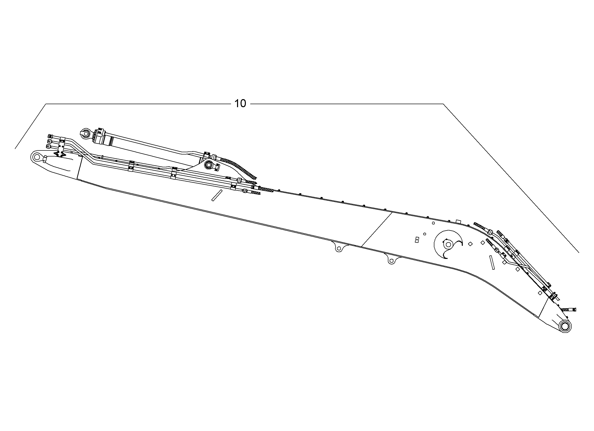 ПРОВОДКА МОНТАЖ AHS 10067701 LIEBHERR