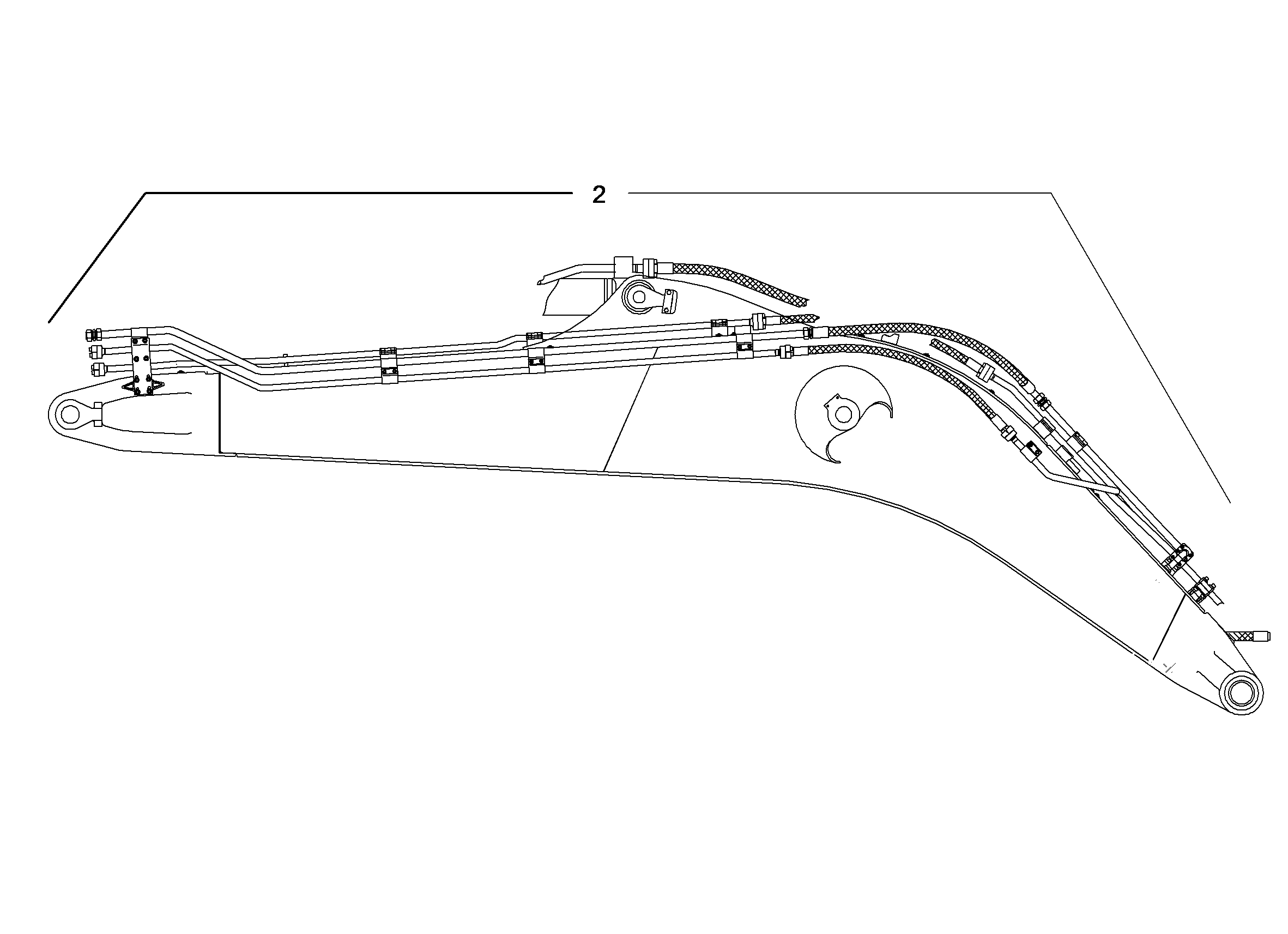 ПРОВОДКА МОНТАЖ AHS 10071865 LIEBHERR