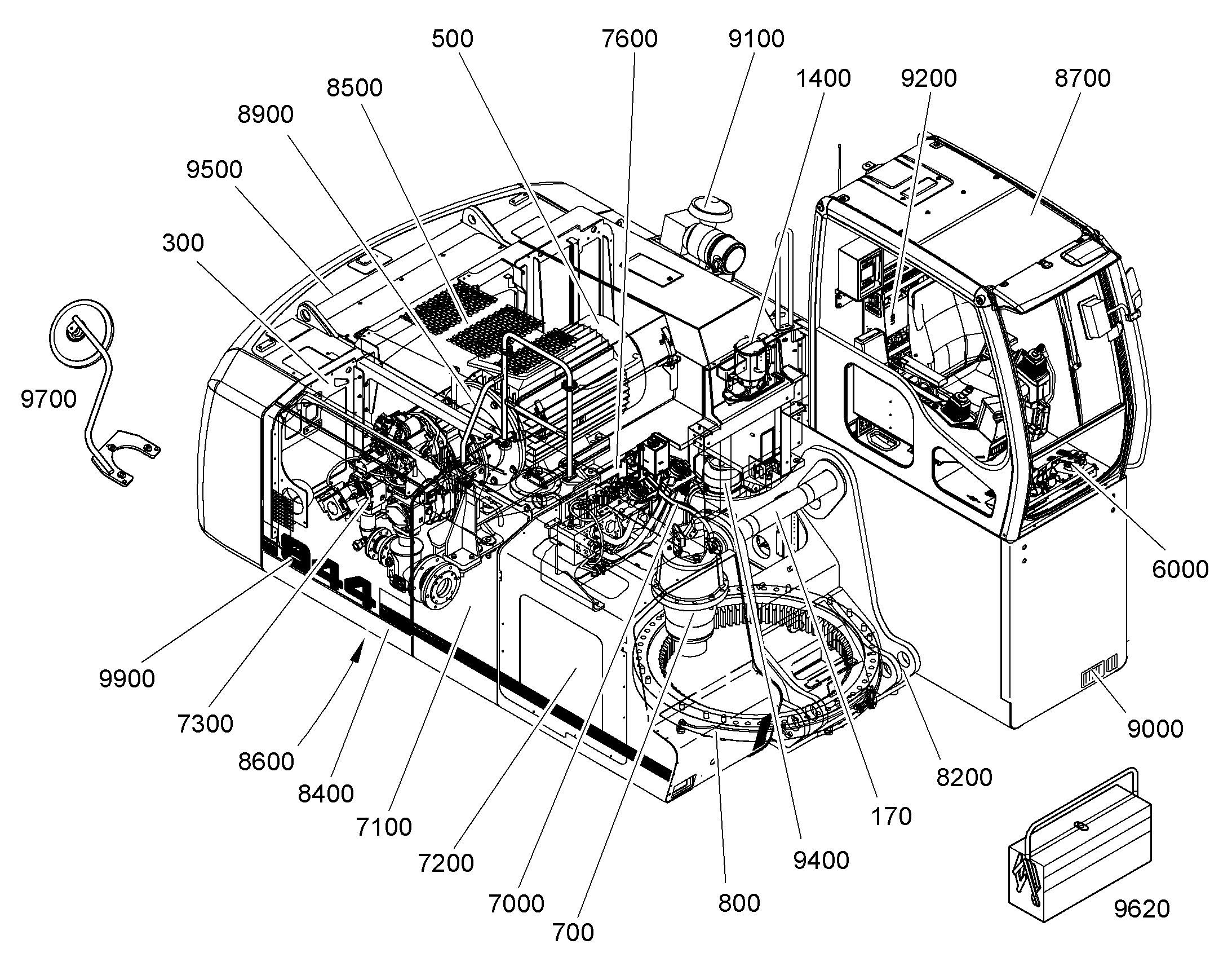 ТАБЛИЧКИ АНГЛИЙСКИЙ 10841174 LIEBHERR
