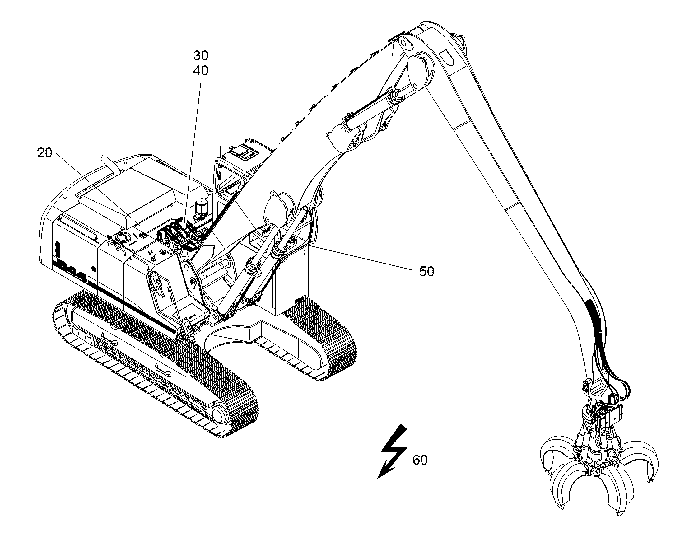 ГИДРАВЛИЧЕСКАЯ СИСТЕМА 10841235 LIEBHERR