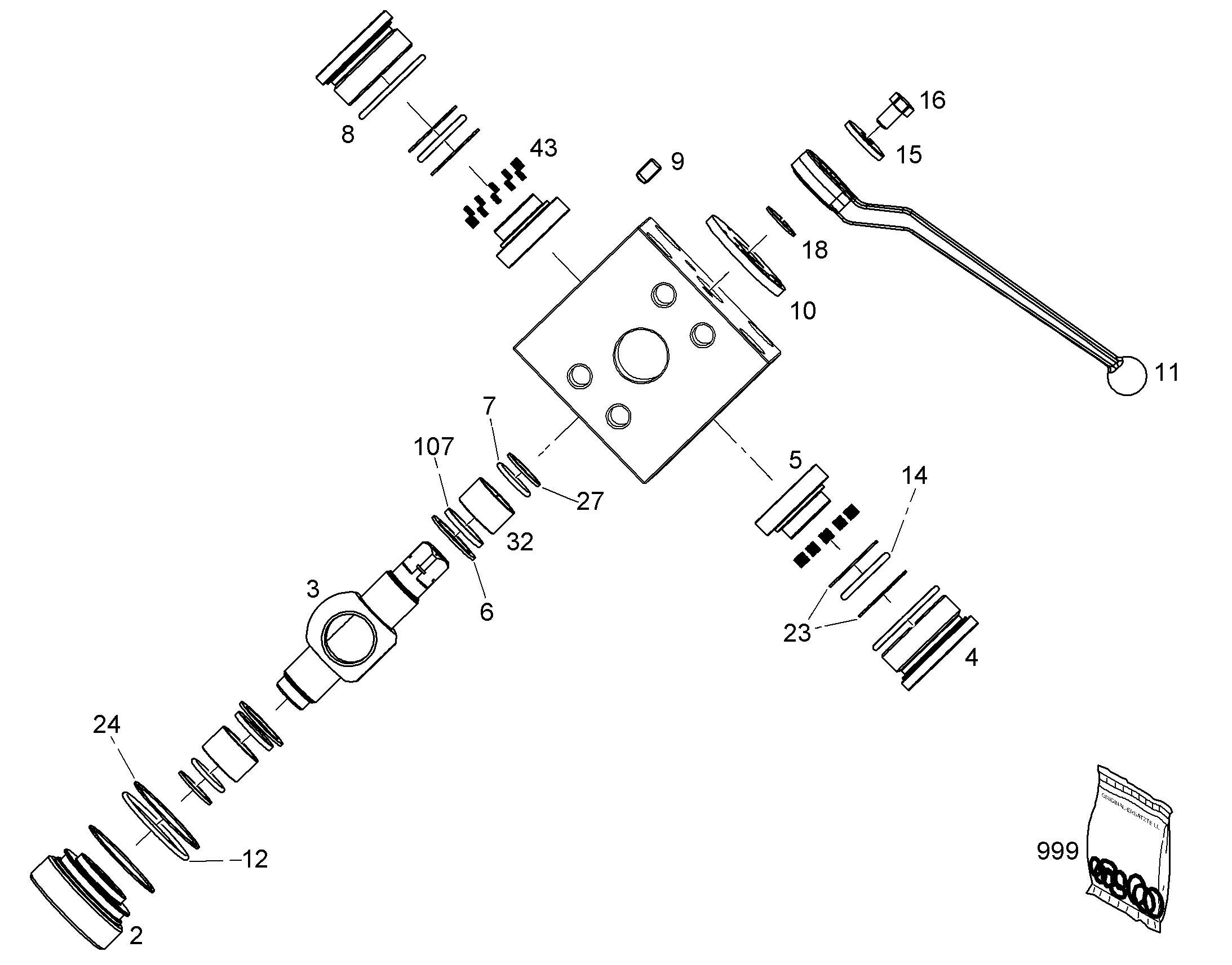 КОМПЛЕКТ УПЛОТНЕНИЙ 11123280 LIEBHERR