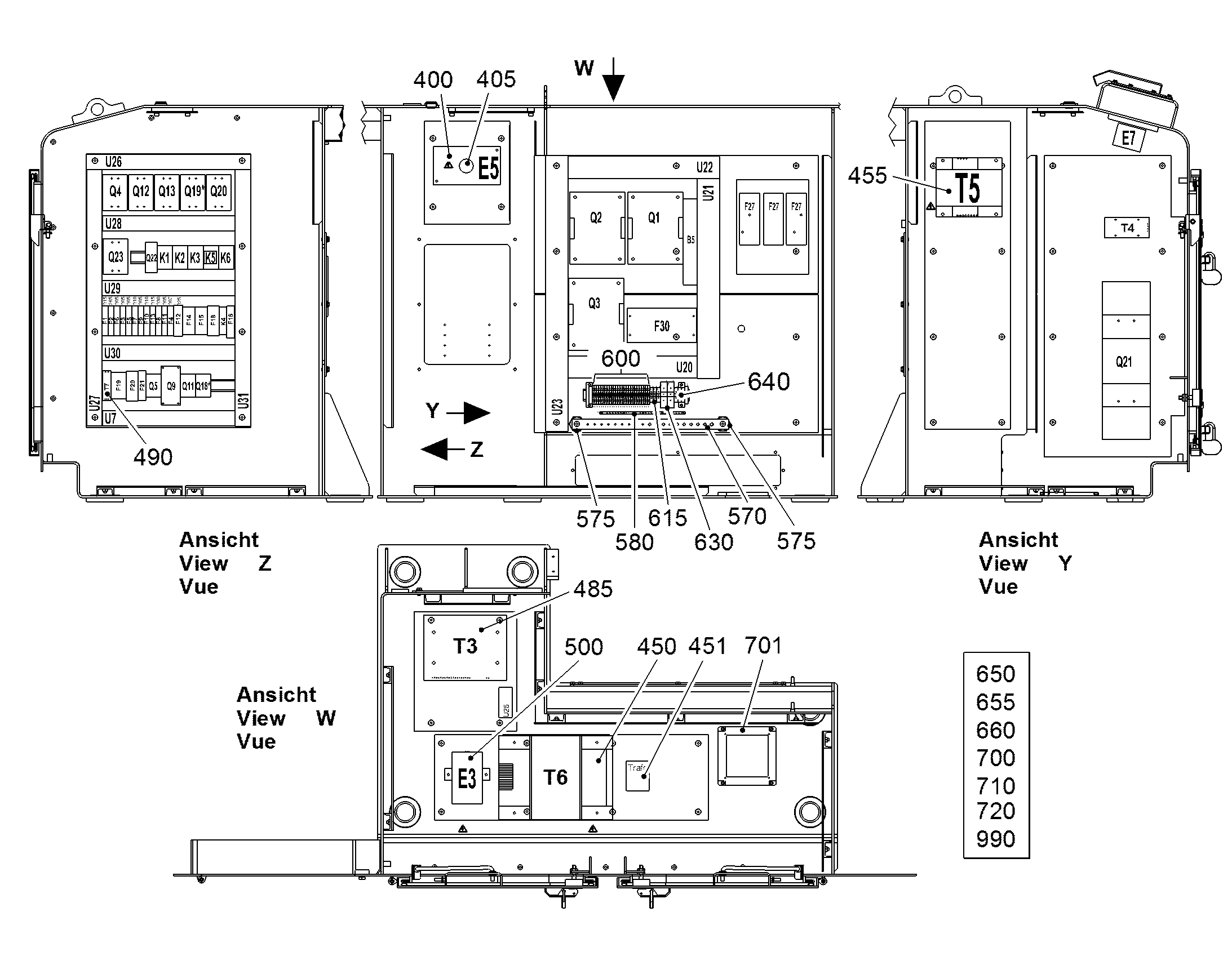 ТРАНСФОРМАТОР 0,5kVA 10174196 LIEBHERR