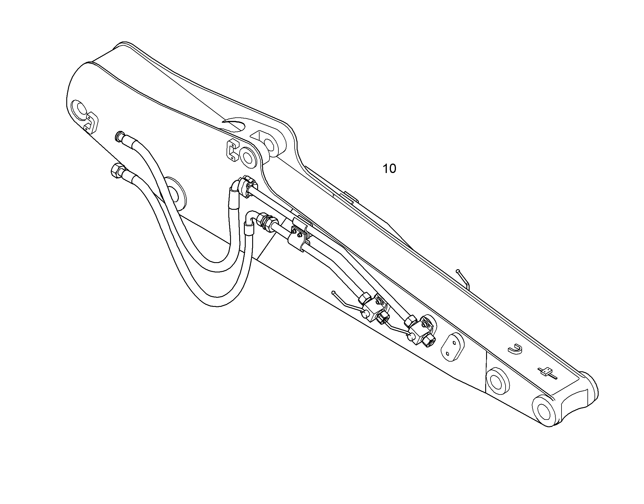 ПРОВОДКА МОНТАЖ AHS 10077906 LIEBHERR