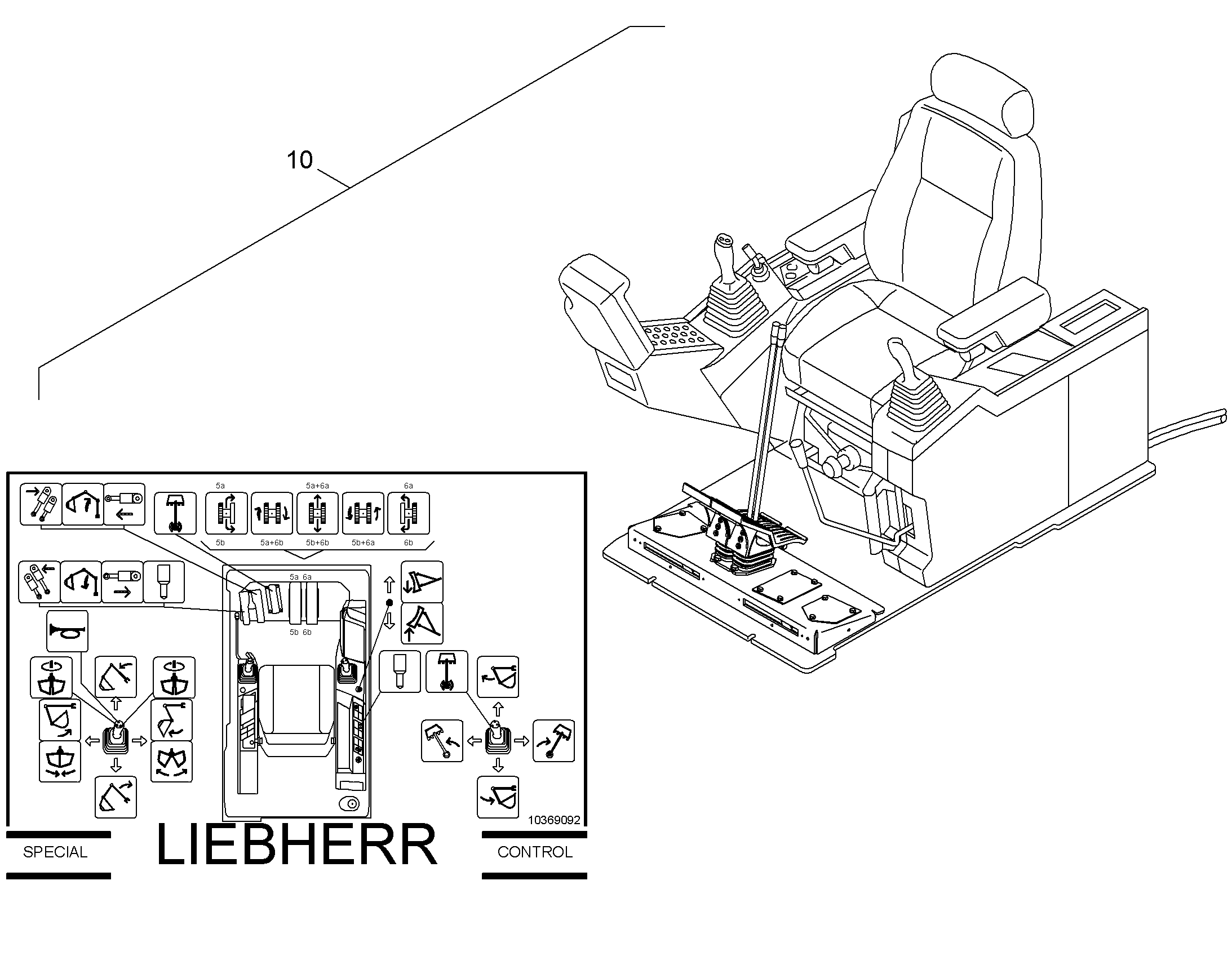 LIEBHERR УПРАВЛЕНИЕ 10369050 LIEBHERR