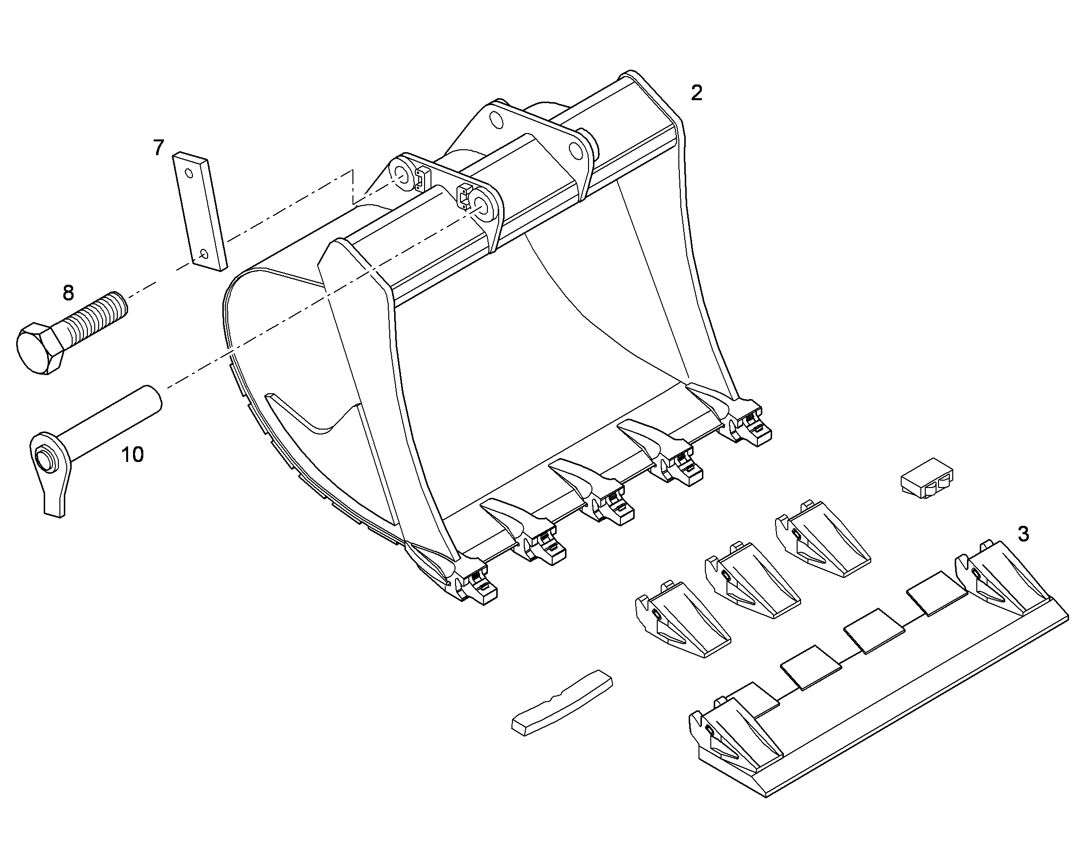 НАДЕВАЮЩИЙСЯ РЕЗЕЦ 1250MM 9015198 LIEBHERR