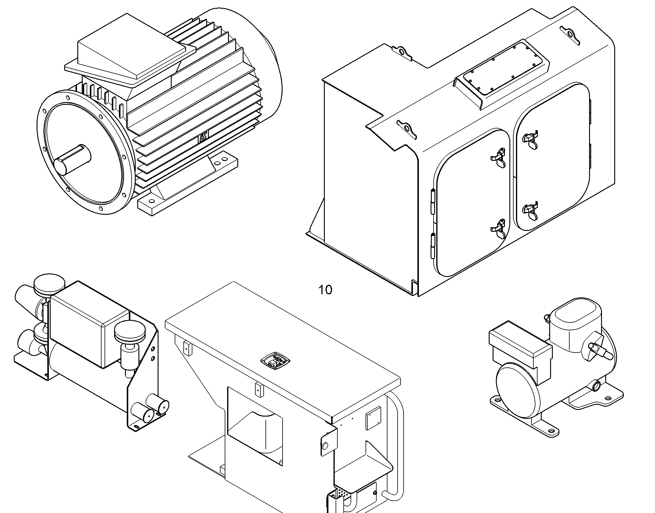 МОНТ.КОМПЛ.ВЫКЛ.МАСЛ.ГИДРОПР. 500V50HZ 10840783 LIEBHERR