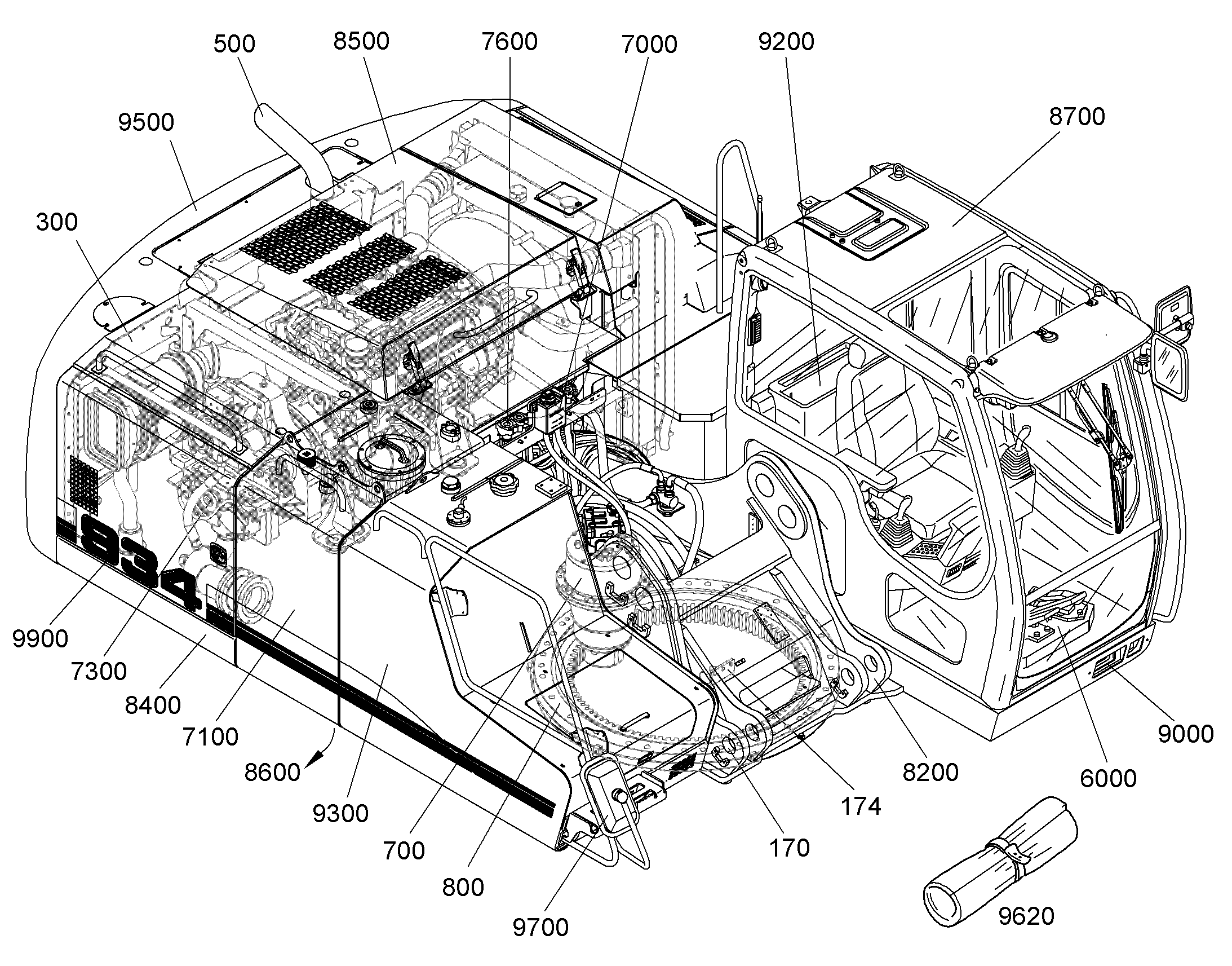 ПУЛЬТ УПРАВЛЕНИЯ 10340906 LIEBHERR