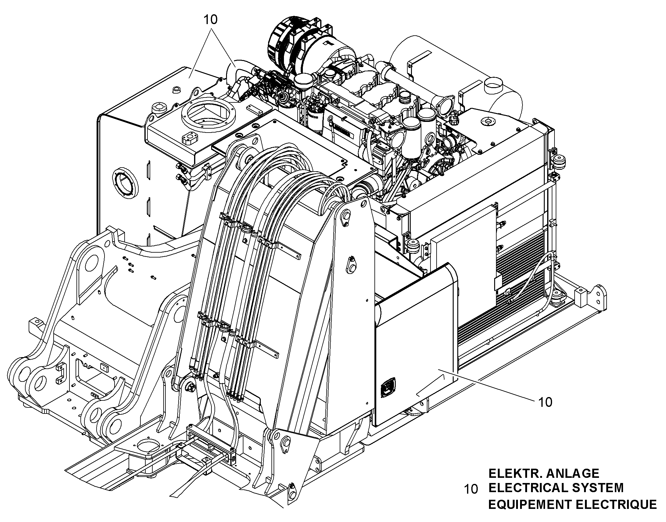 ДОПОЛНЕНИЕ-ГЕНЕРАТОРНАЯ УСТ. 15KW 10845875 LIEBHERR