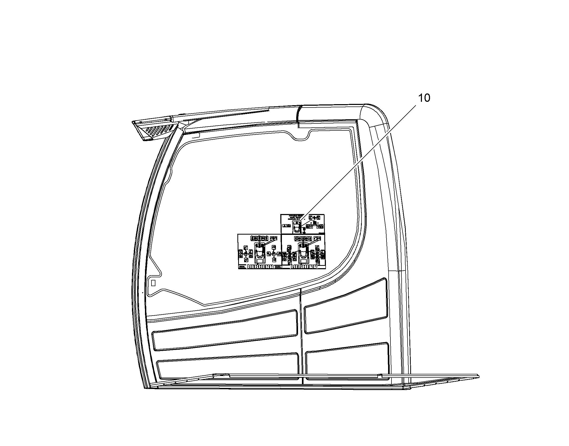 ПЕРЕКЛЮЧЕНИЕ УПРАВЛЕНИЕ 10407934 LIEBHERR