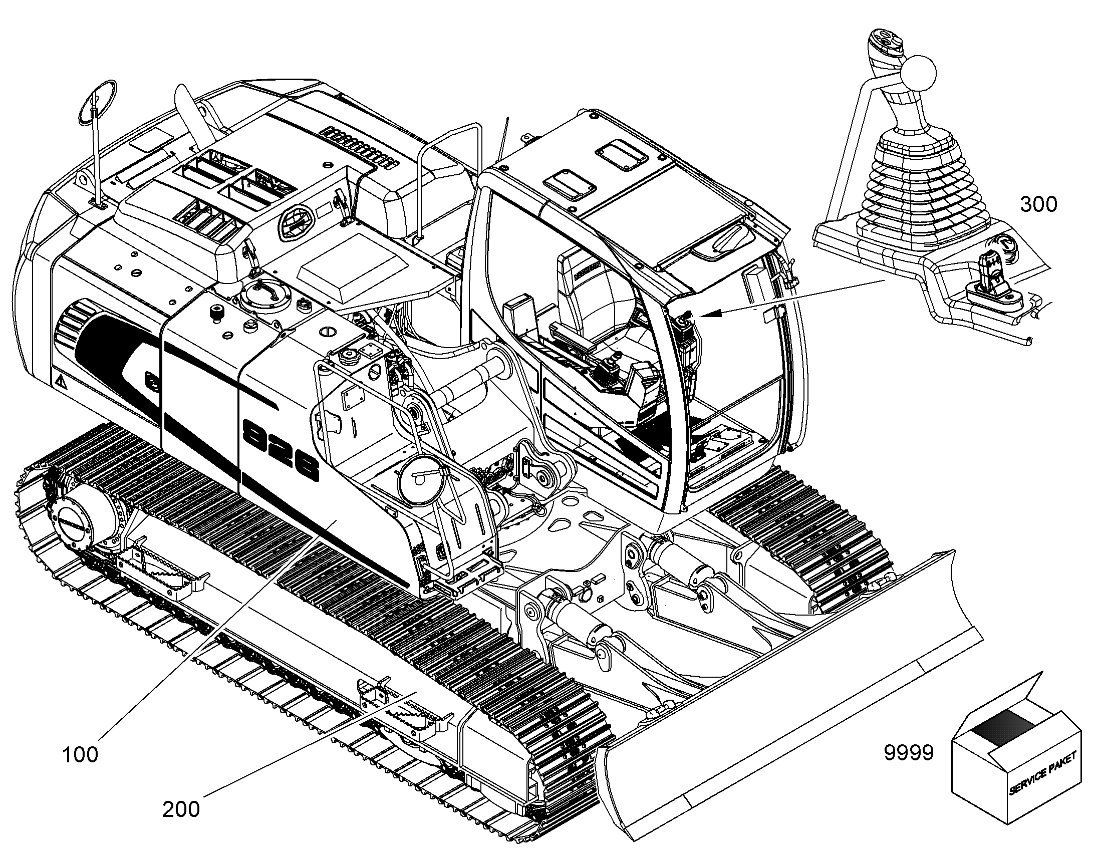 ШАССИ, КОМПЛЕКТ 10855493 LIEBHERR