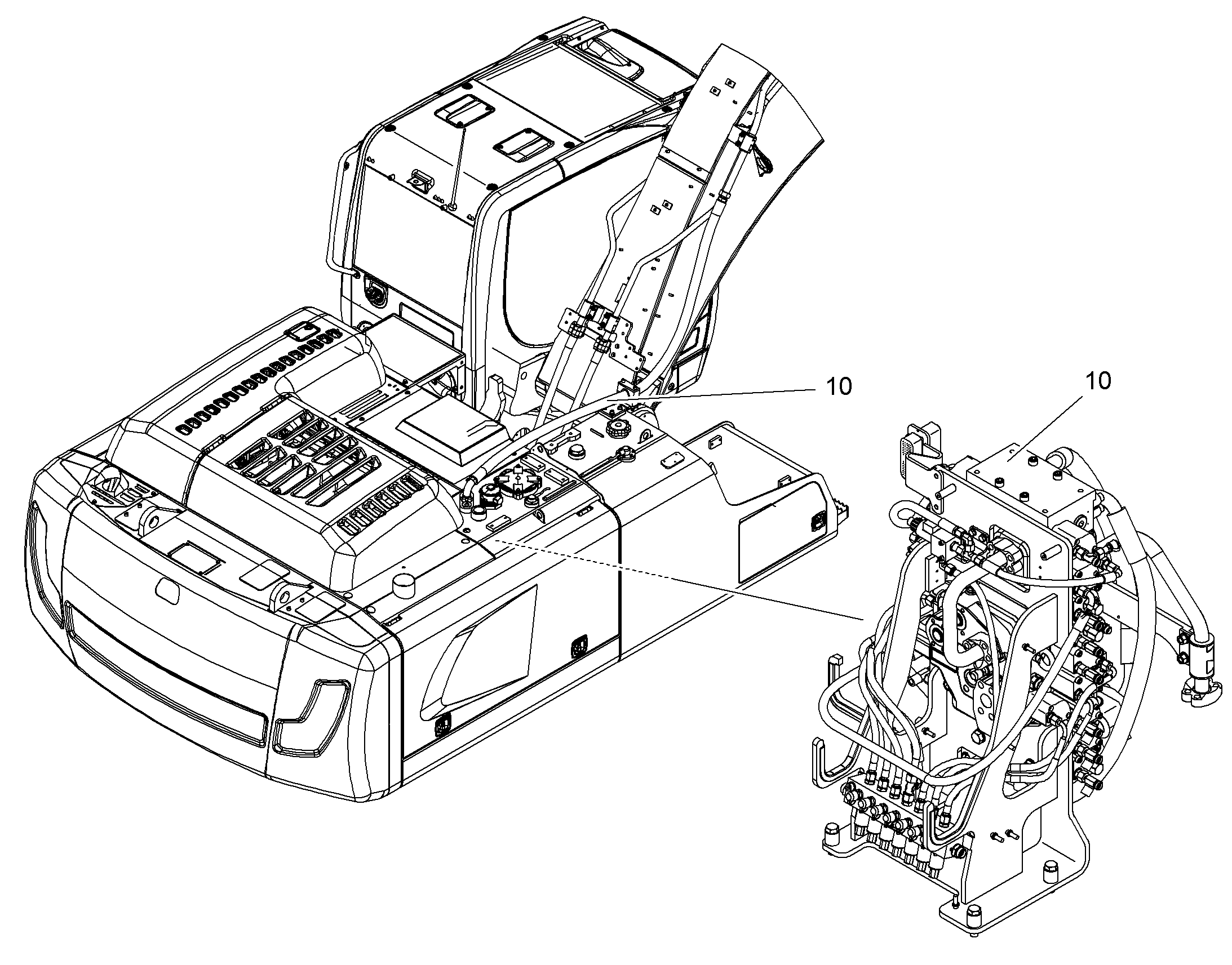 ДОПОЛНЕНИЕ-В ШАССИ AHS11 10407945 LIEBHERR