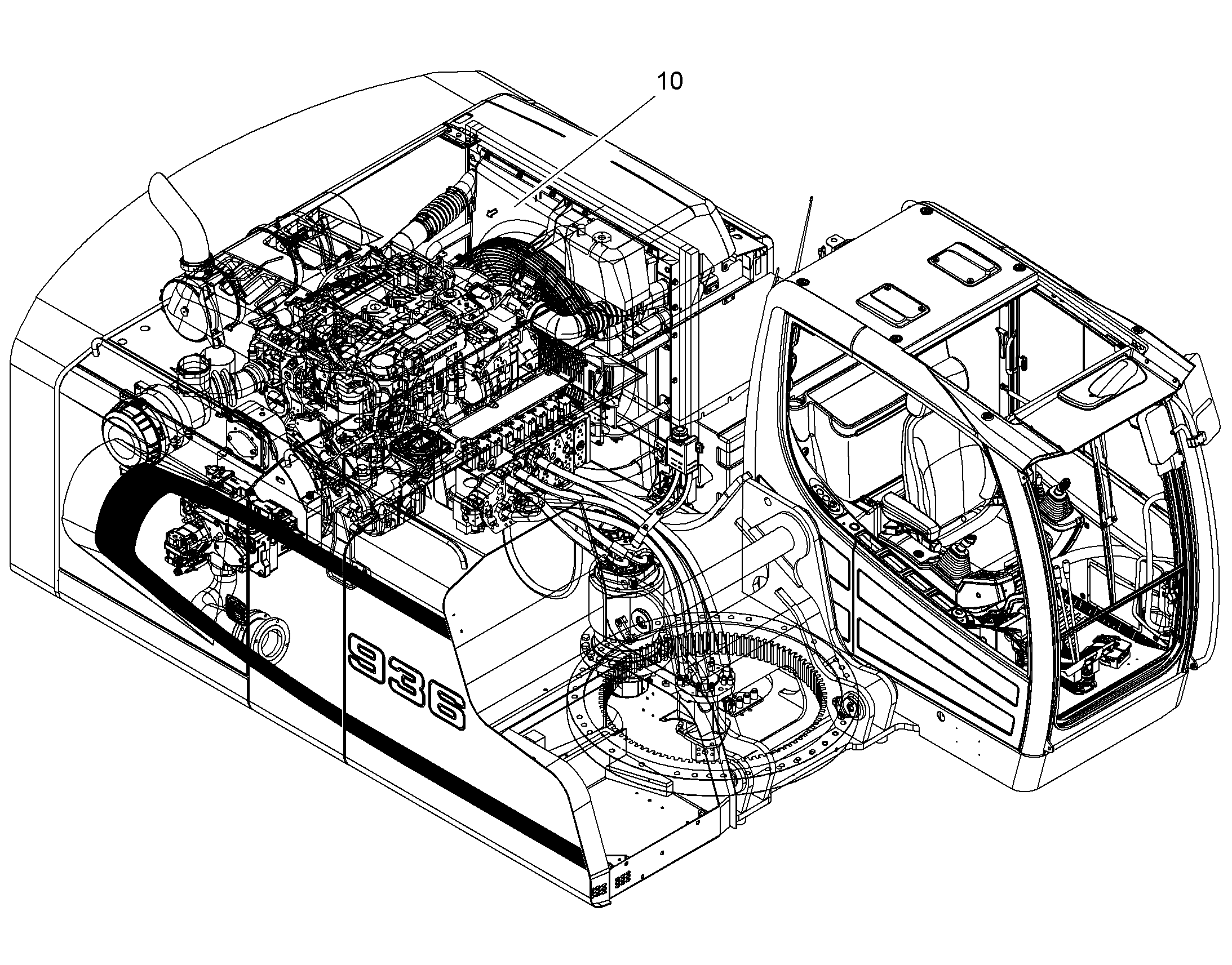 ОХЛАДИТЕЛЬ ПОРШНЯ 11690144 LIEBHERR