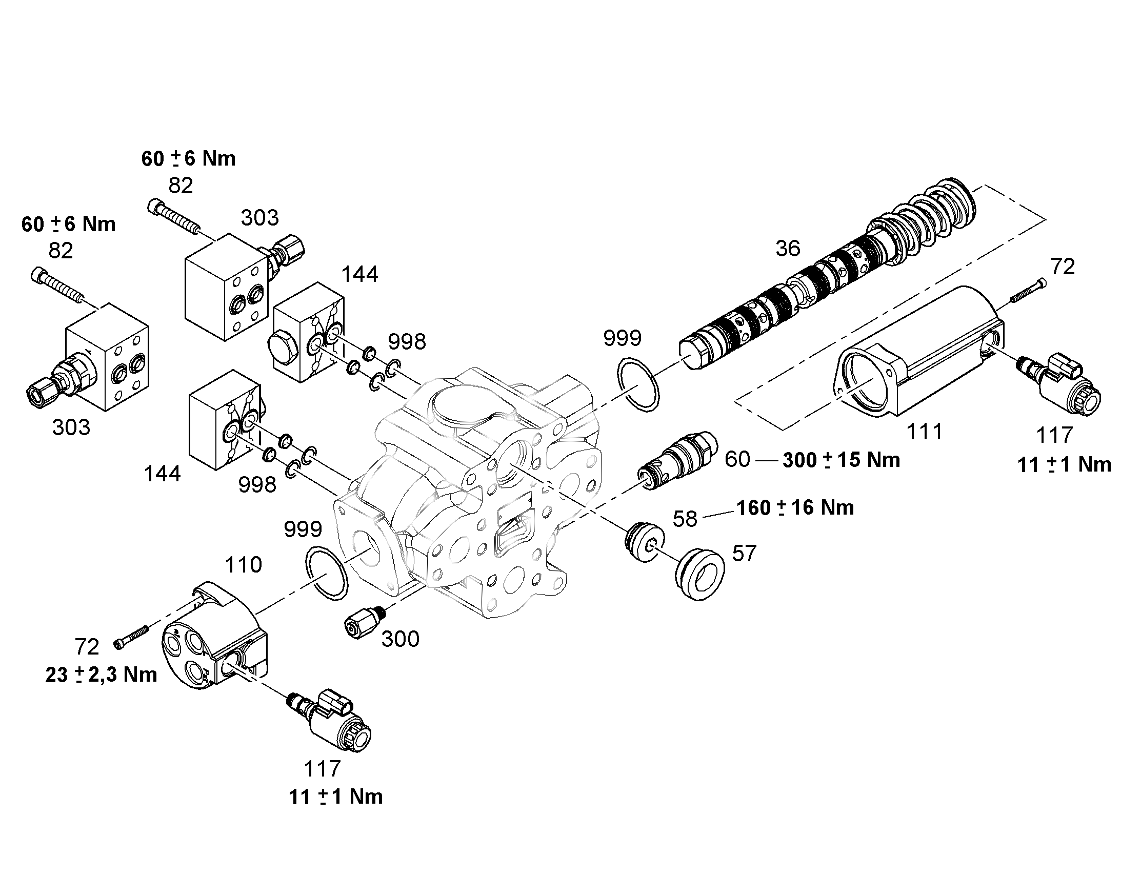 ЗАГЛУШКА РЕЗЬБОВАЯ 12261121 LIEBHERR