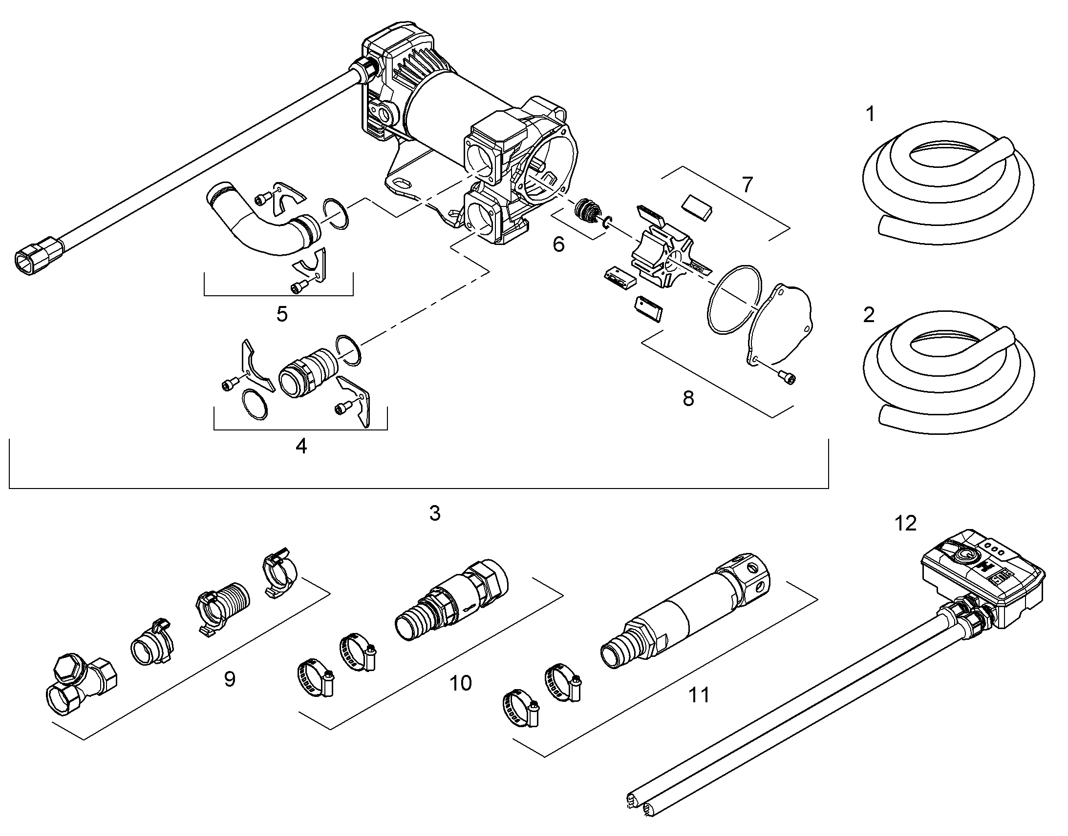 SCREW CONNECTION SET 12269546 LIEBHERR