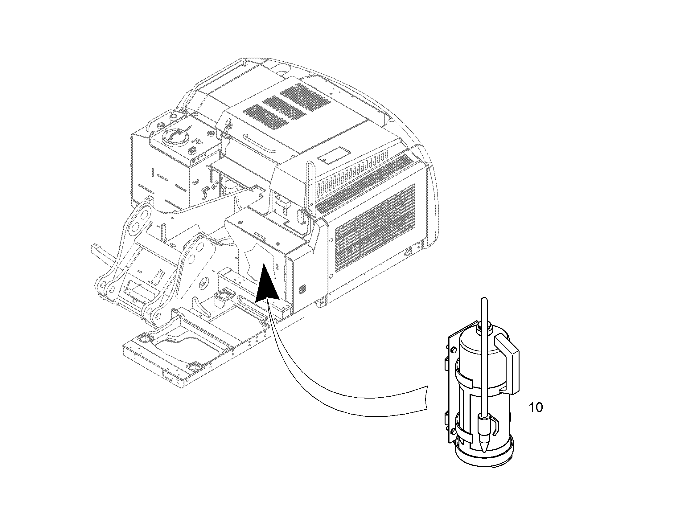 ОГНЕТУШИТЕЛЬ 6KG 10364668 LIEBHERR