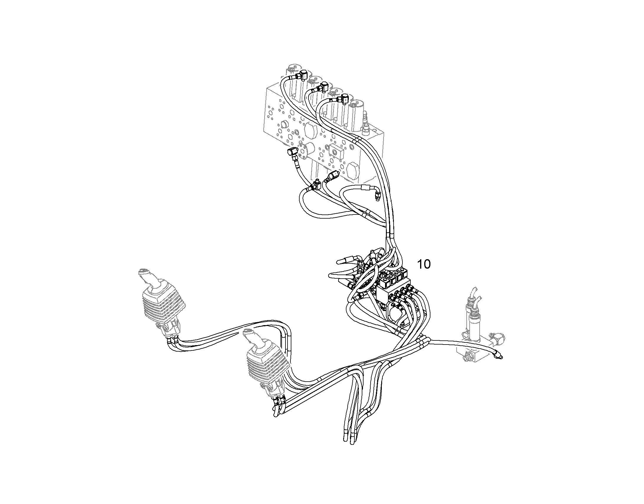 ПЕРЕКЛЮЧЕНИЕ УПРАВЛЕНИЕ 10364736 LIEBHERR