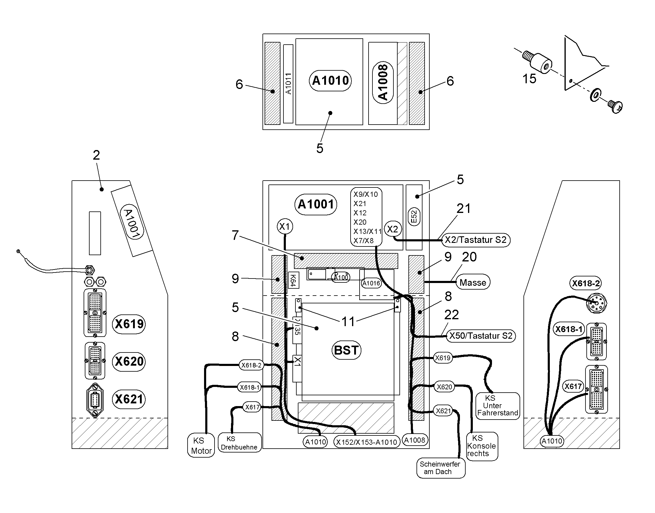 ПЛАТЫ В СБОРЕ 10367316 LIEBHERR