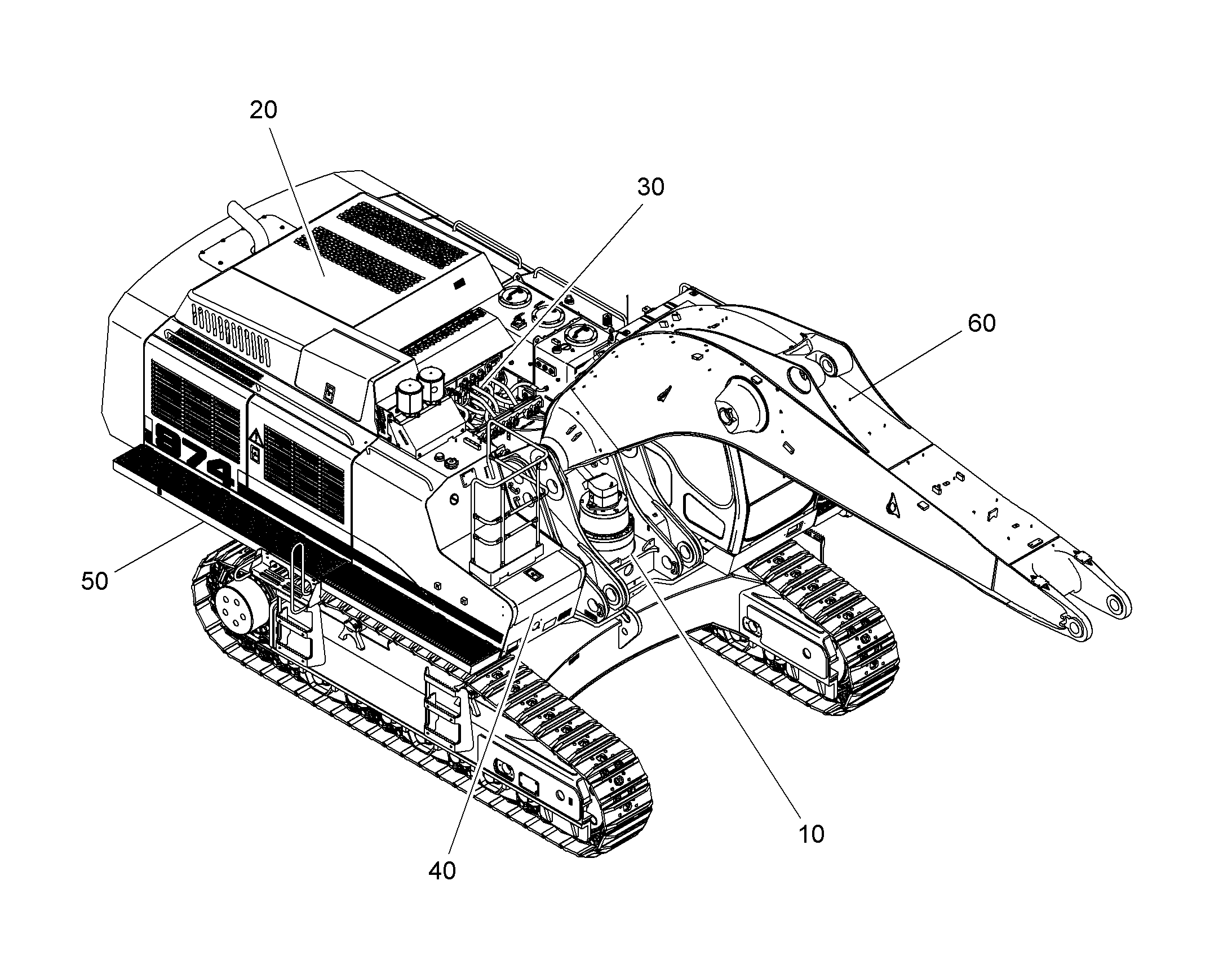 КАБЕЛЬ СОЕДИНЕНИЯ С КОРПУСОМ 10370271 LIEBHERR