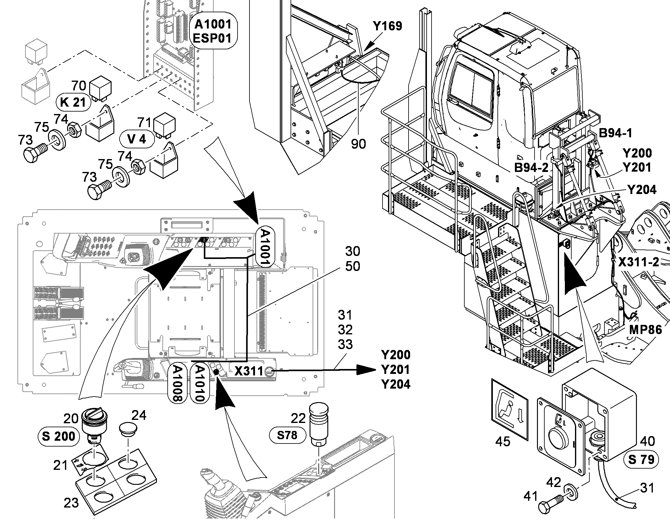 ЭТИКЕТКА 29,3mmX42,2mm 10374775 LIEBHERR