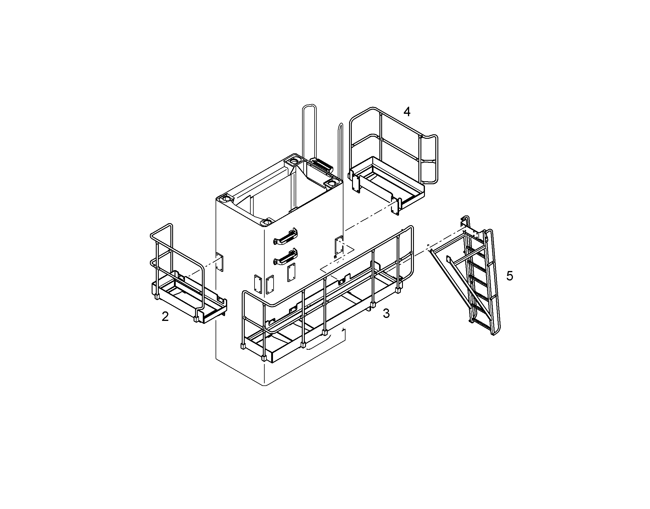 ПЛАТФОРМА 10375063 LIEBHERR