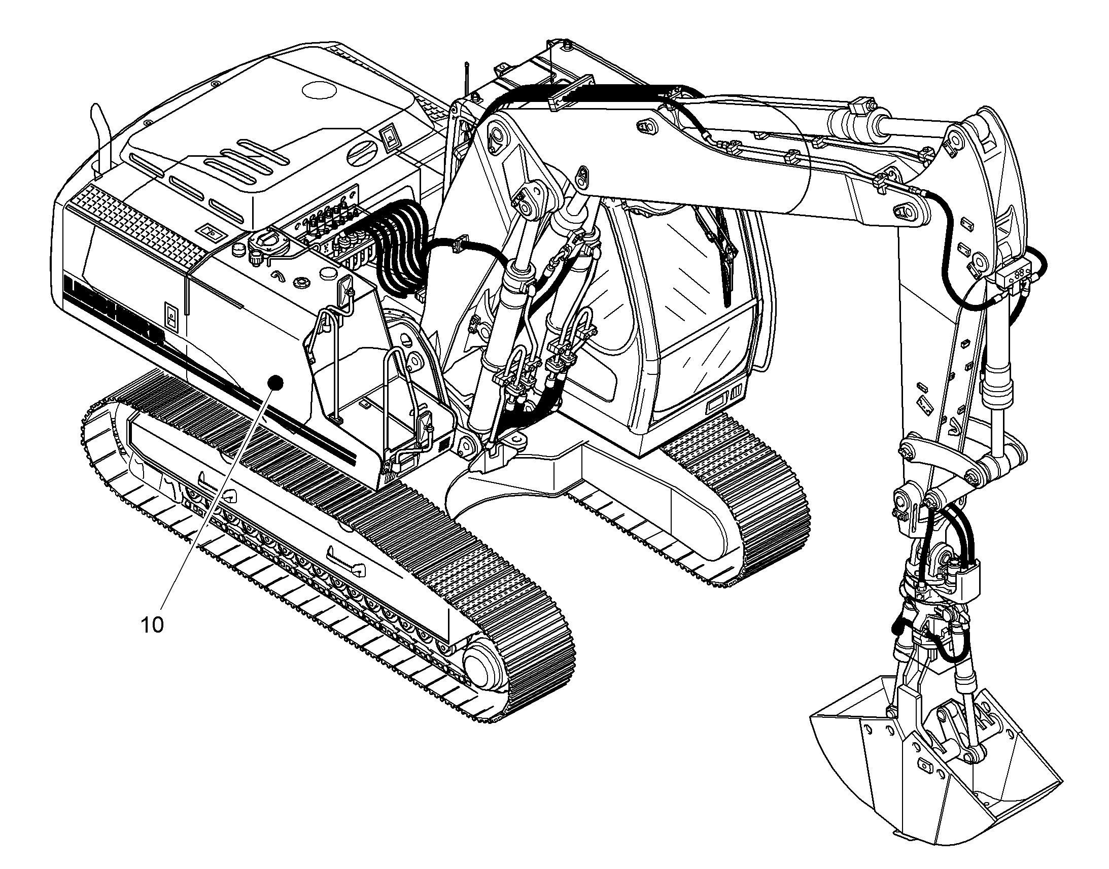 ТОПЛИВНОЕ СОЕДИНЕНИЕ 9587500 LIEBHERR
