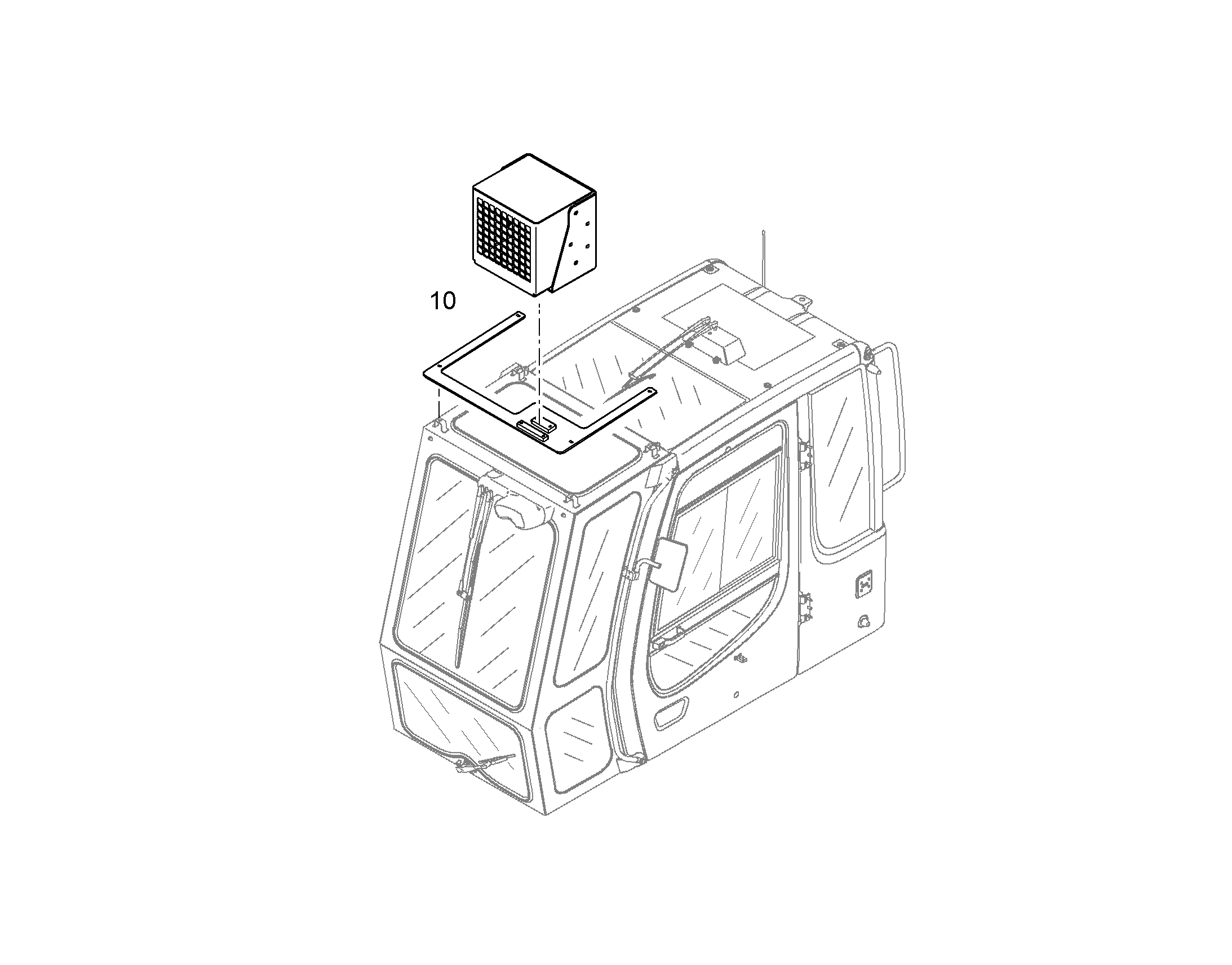 ПРОЖЕКТОР ДОПОЛНИТЕЛЬНЫЙ 10376230 LIEBHERR