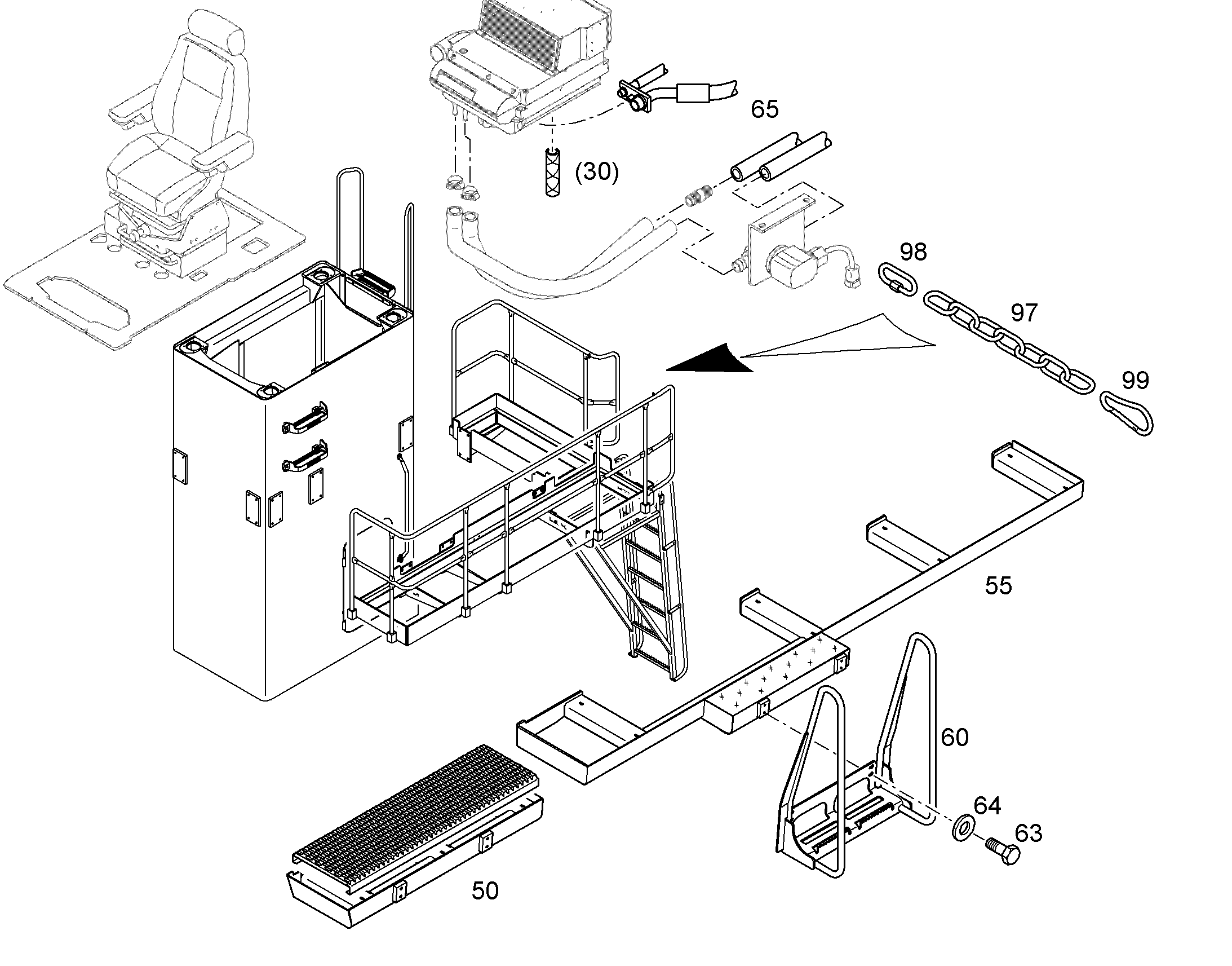 ШЛАНГИ ОТОПЛЕНИЯ, КОНДИЦИОНЕРА 10376561 LIEBHERR
