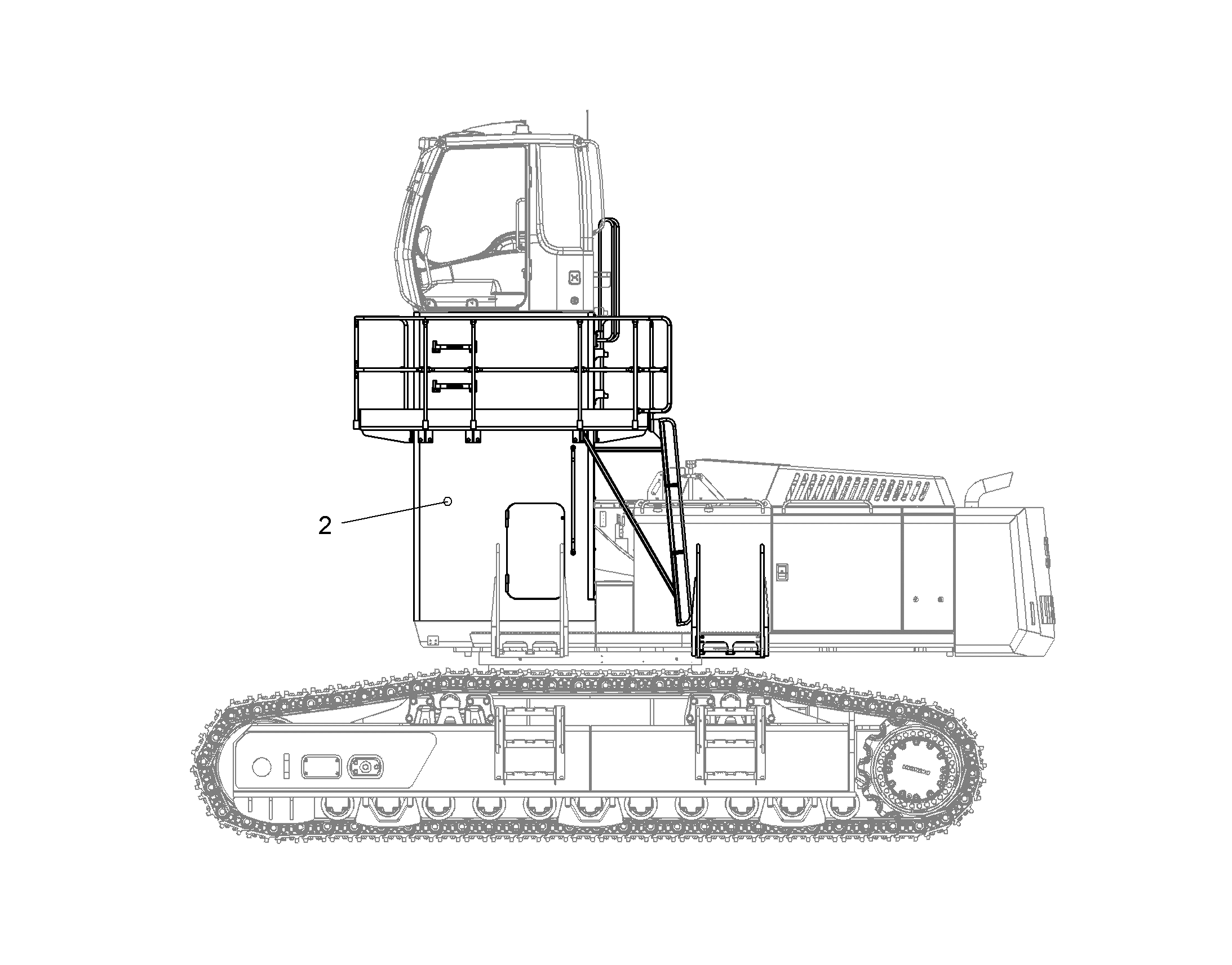ВОЗВЫШЕНИЕ КАБИНЫ 3000MM 10369705 LIEBHERR