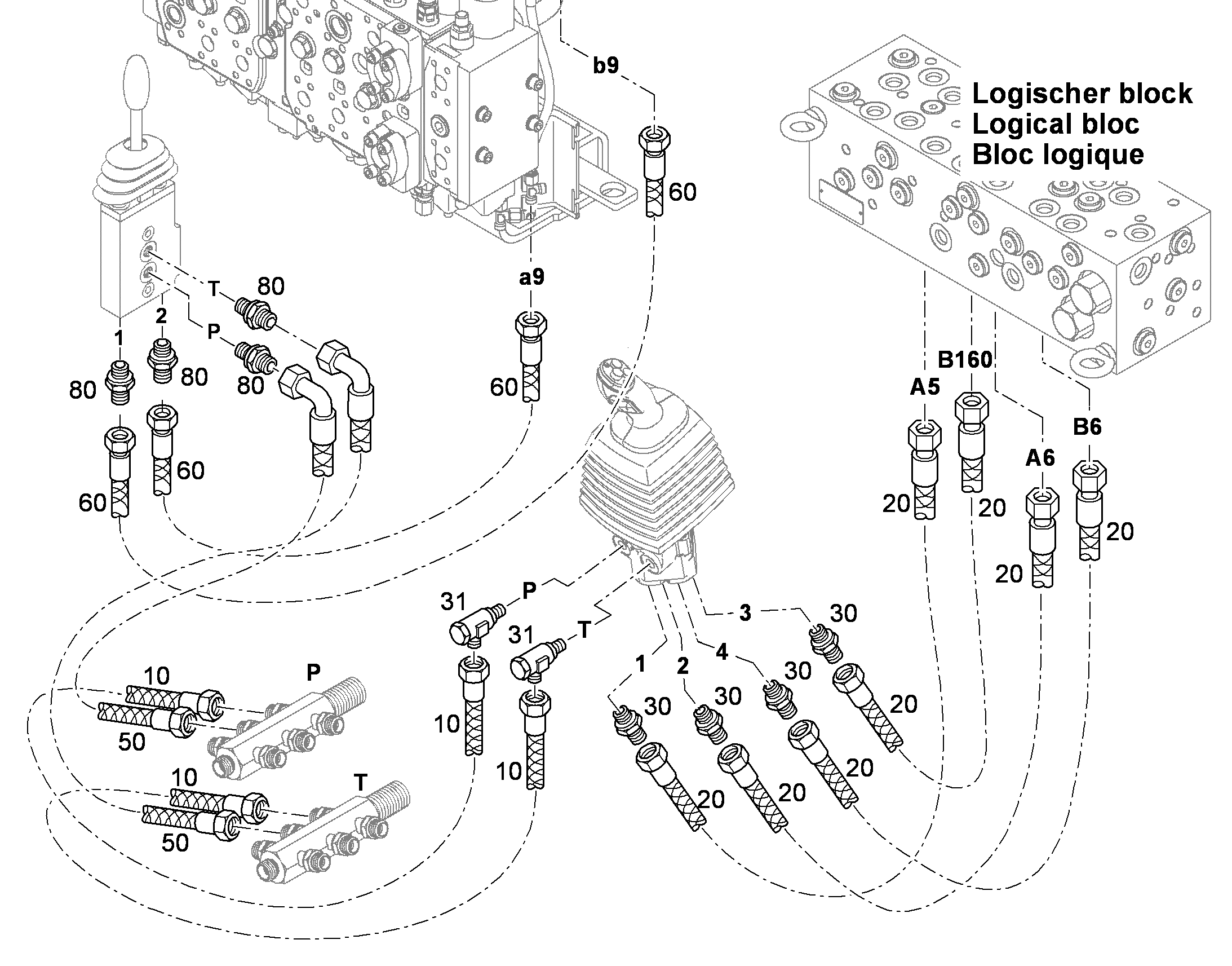 ПЕРЕКЛЮЧЕНИЕ УПРАВЛЕНИЕ 10857034 LIEBHERR