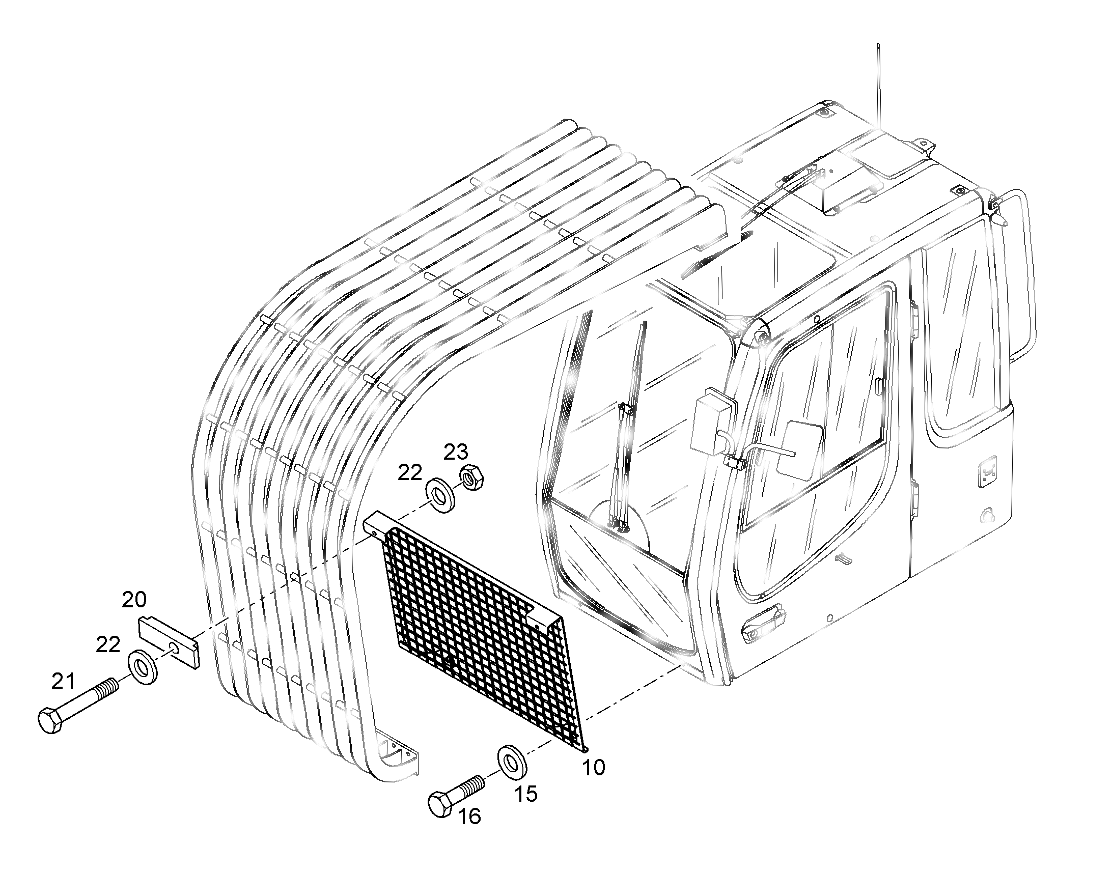 КОЛОДКА 10379360 LIEBHERR